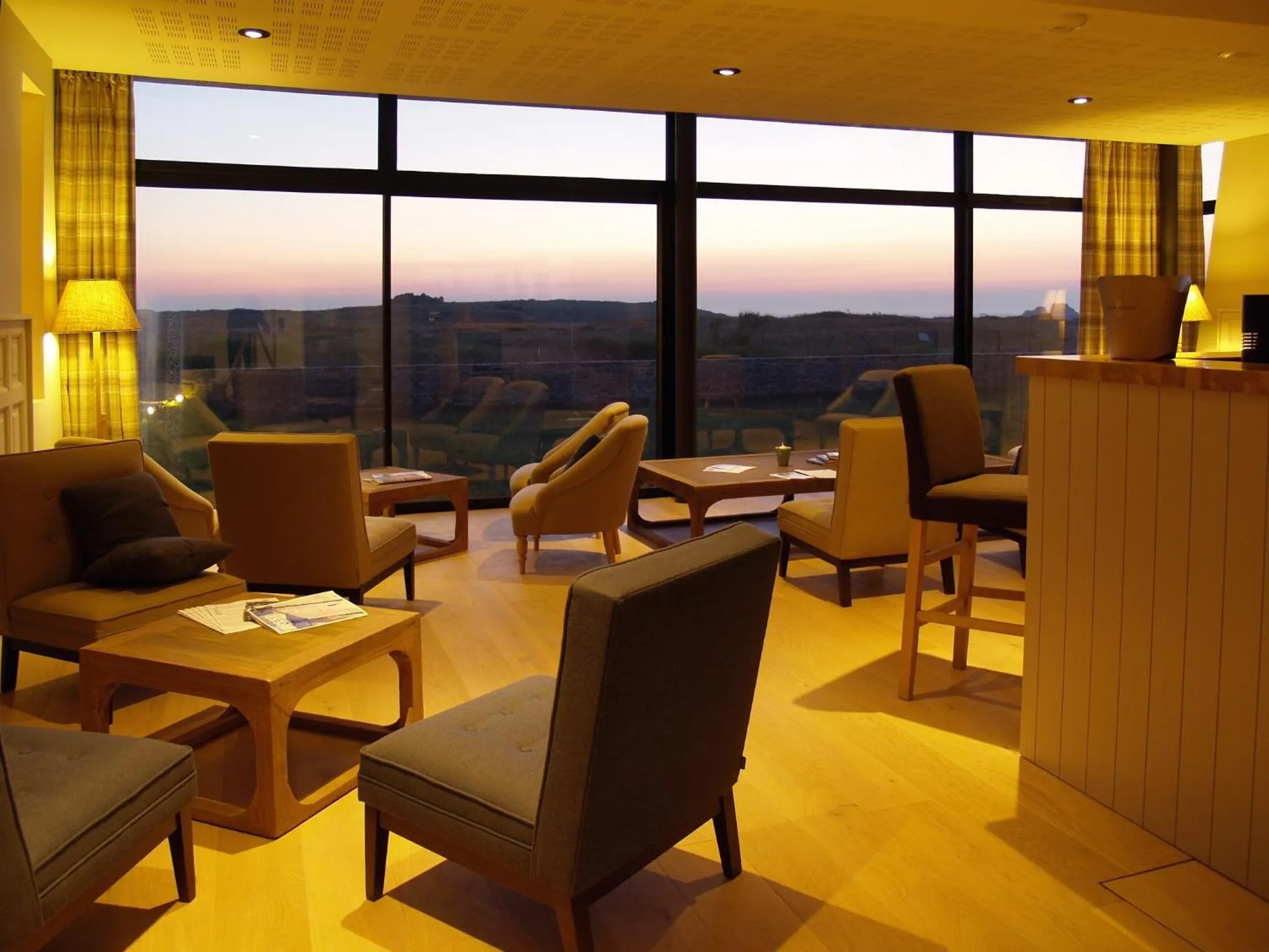 View (from property/room) in Logis Le Château de Sable