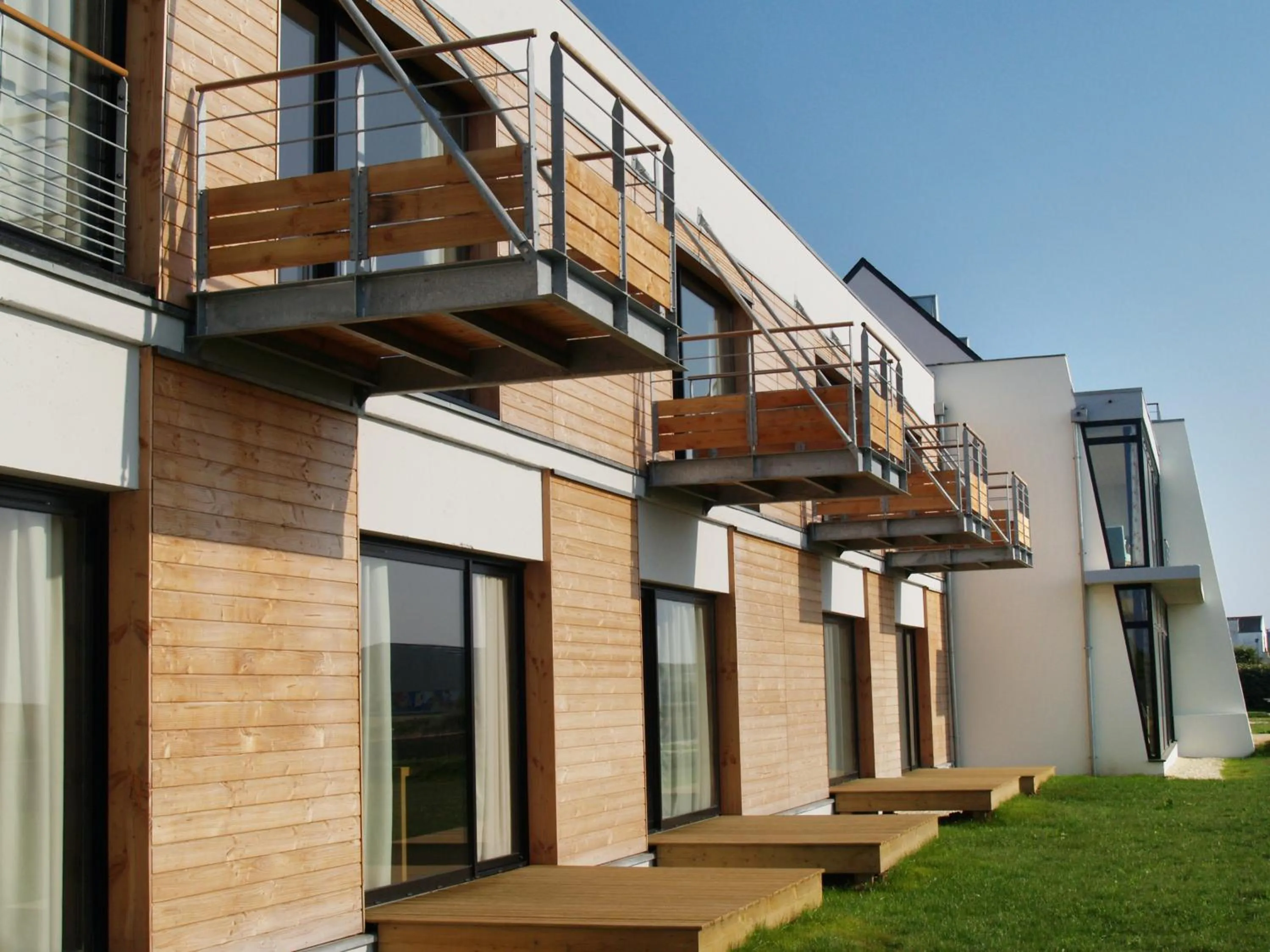 Facade/entrance in Logis Le Château de Sable