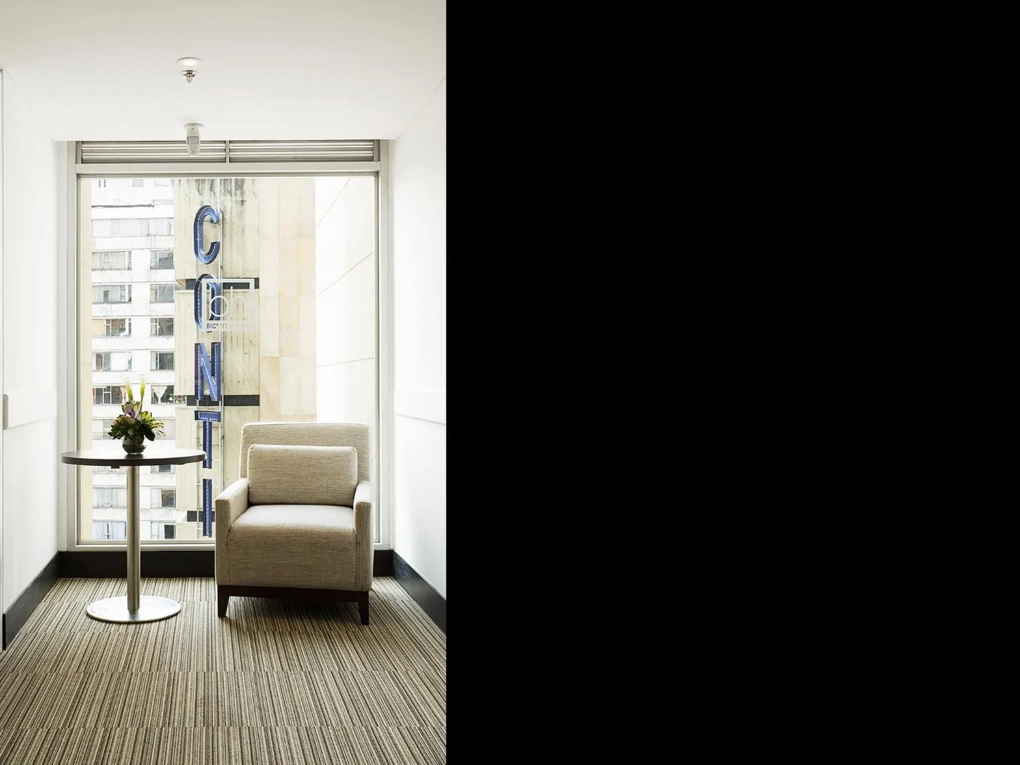 Decorative detail in Hotel bh Bicentenario