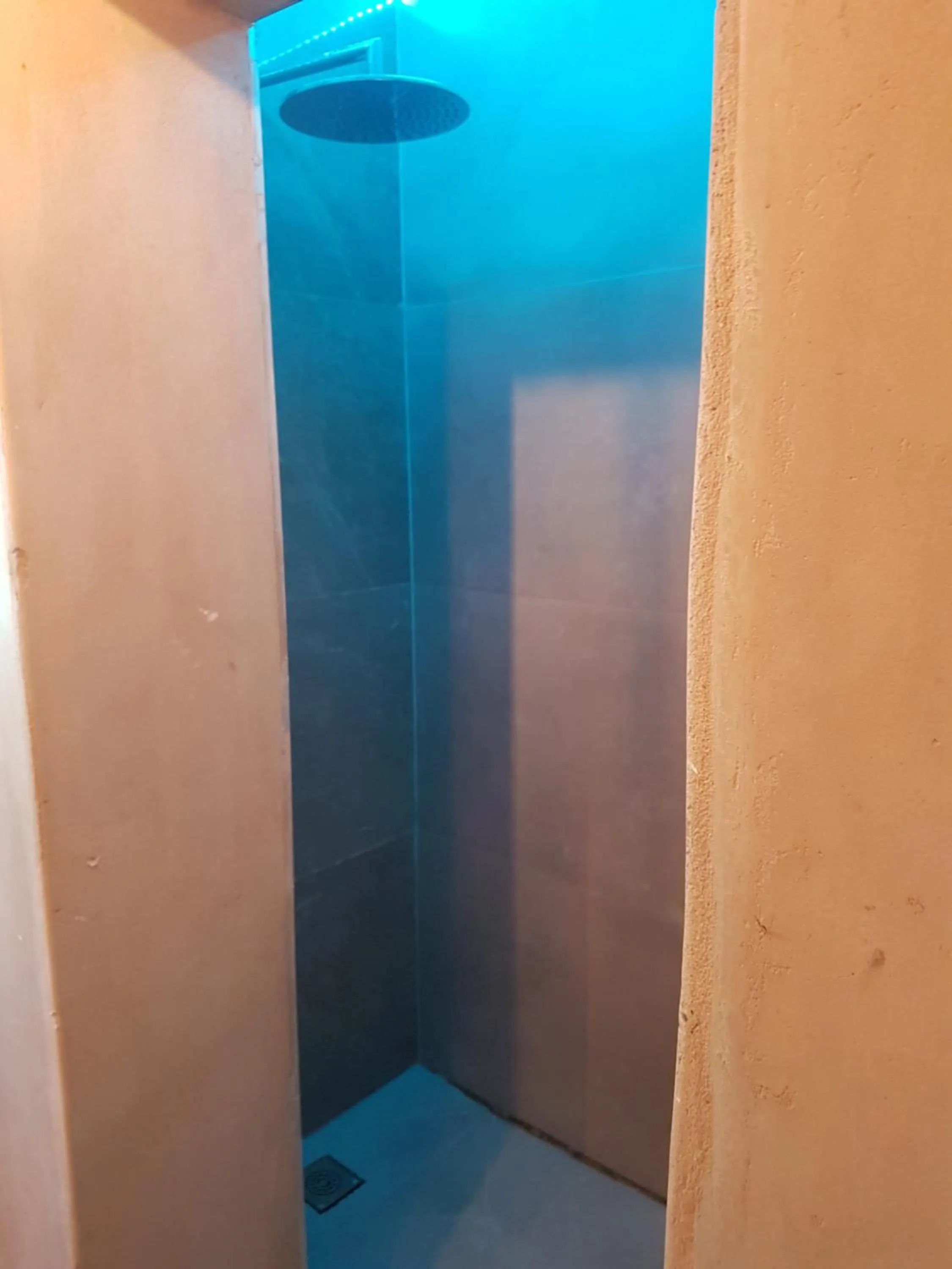 Shower in The Mountains