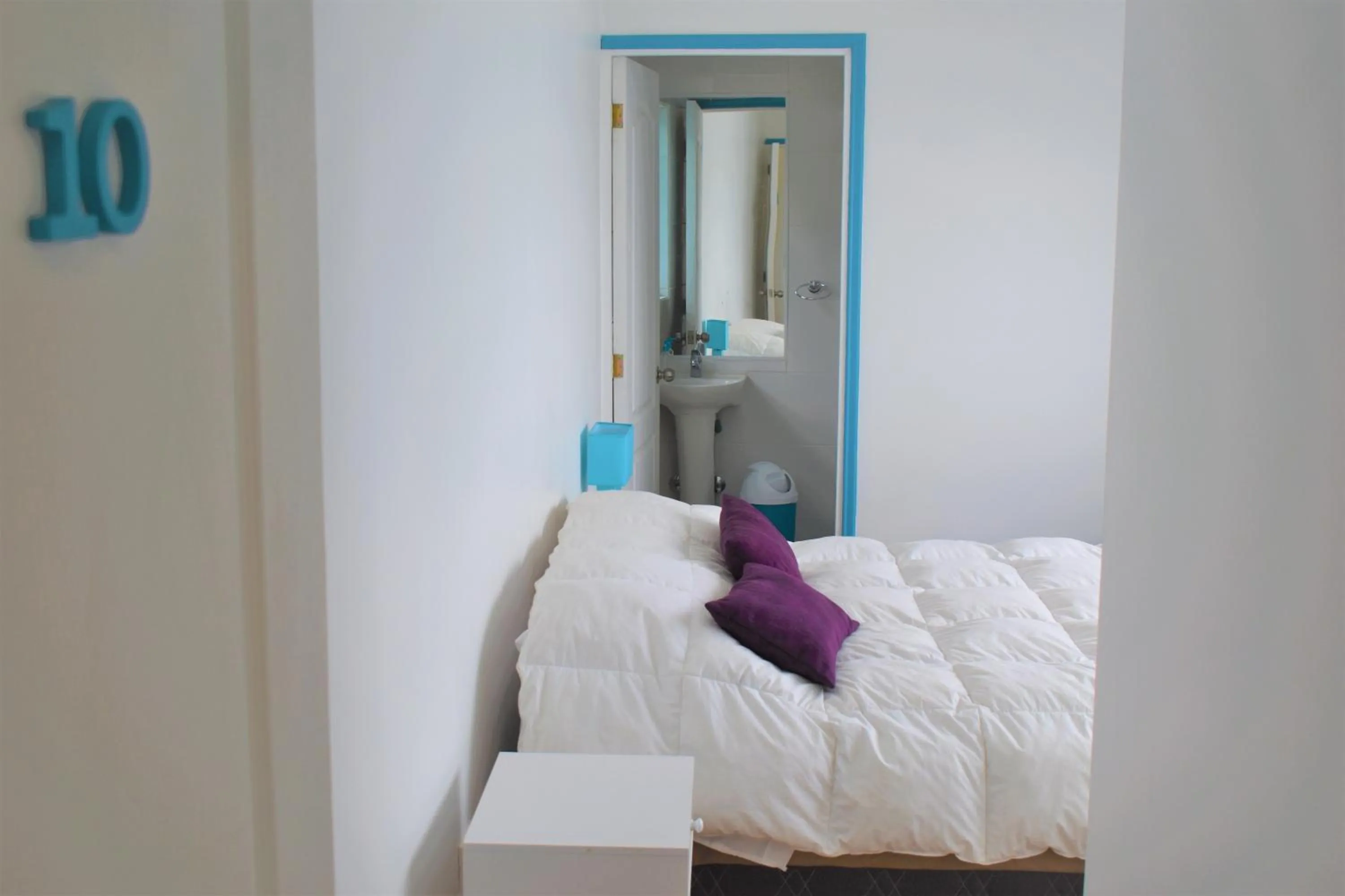 Bed in Bahía Luz Hostal