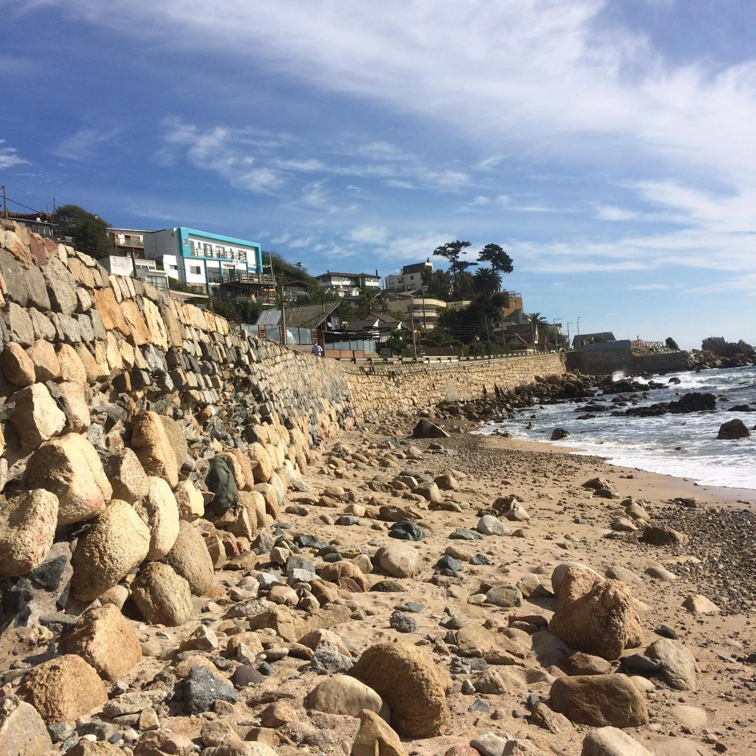 Property building in Bahía Luz Hostal