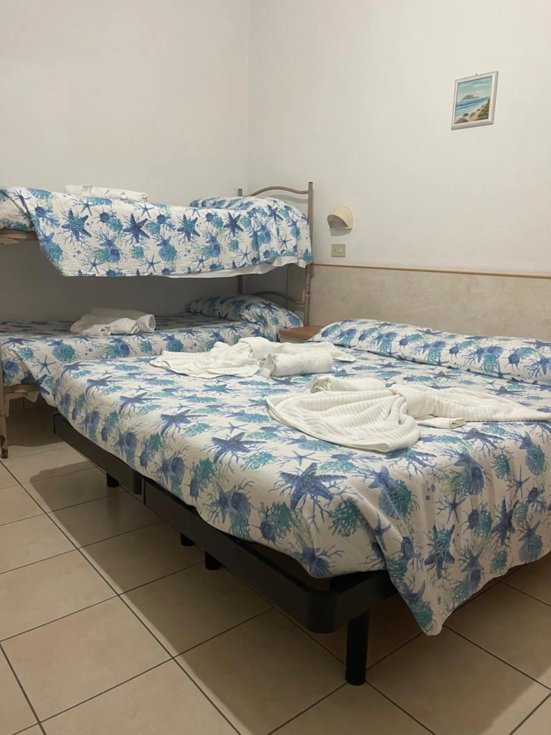 Bedroom, Bed in Hotel Vienna Rivazzurra