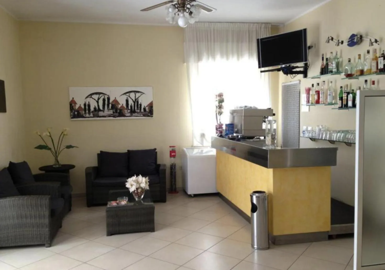 Lounge or bar in Hotel Vienna Rivazzurra