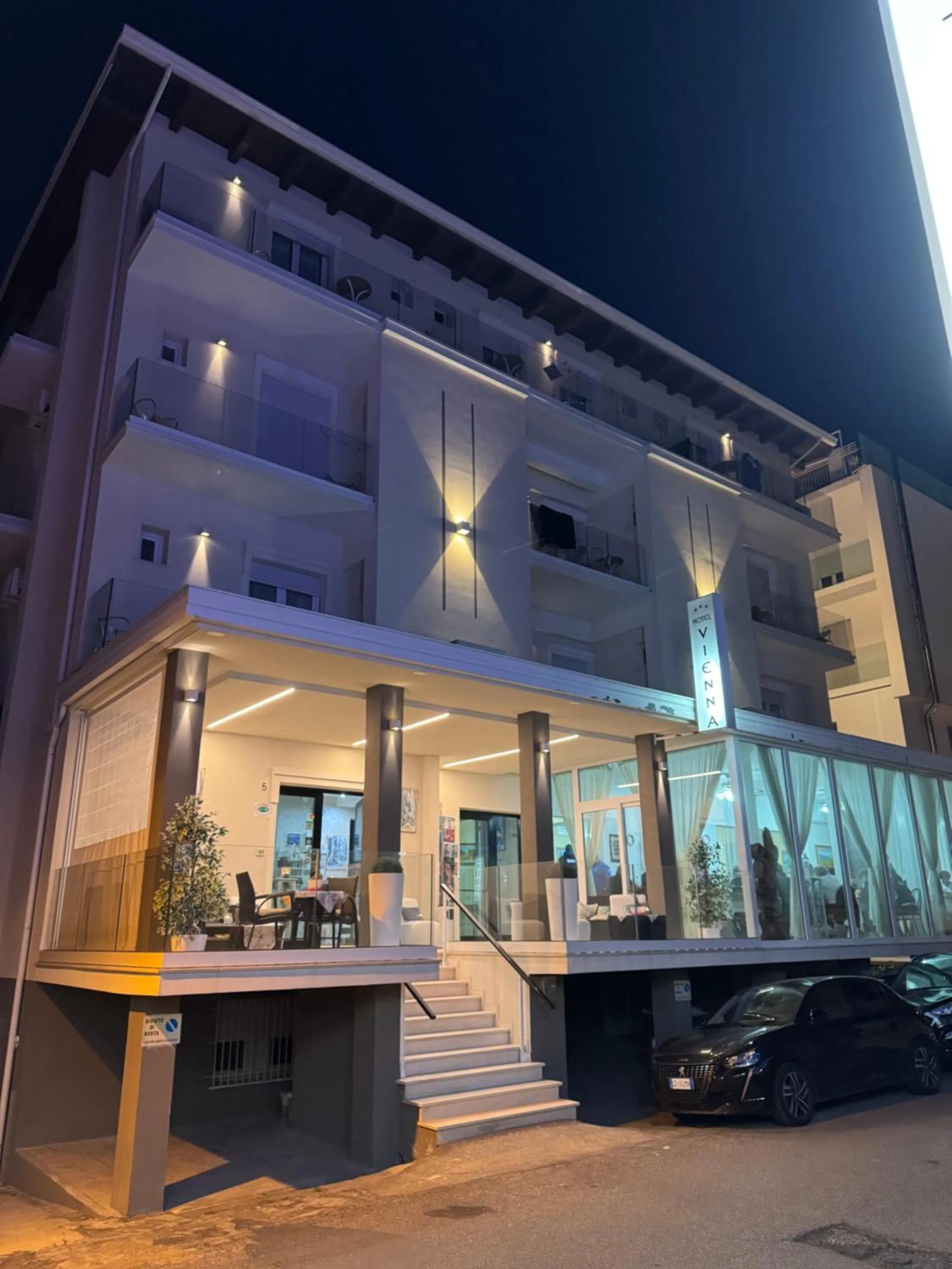 Property building in Hotel Vienna Rivazzurra