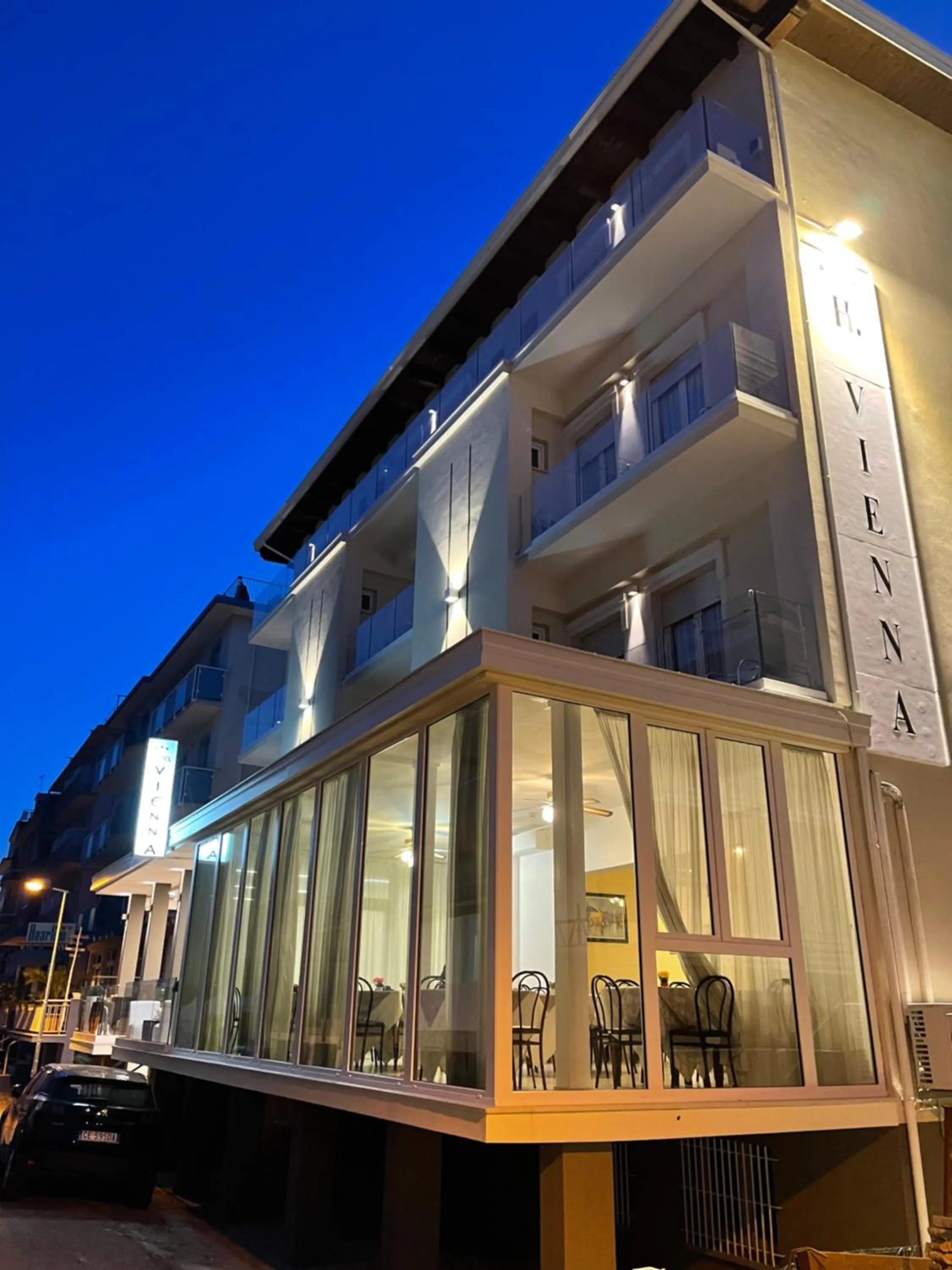 Property building in Hotel Vienna Rivazzurra