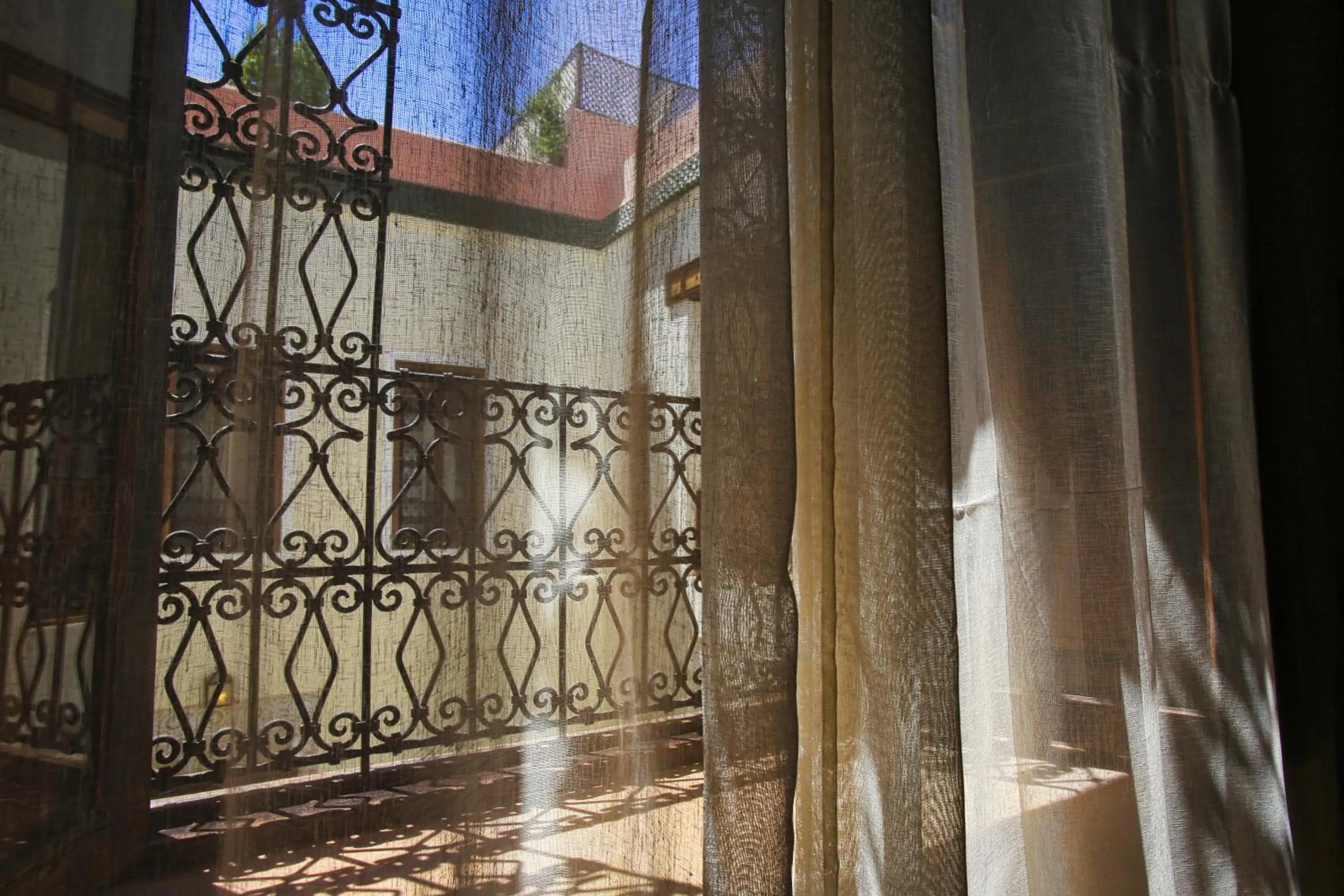 Decorative detail in Riad du Ciel Marrakech