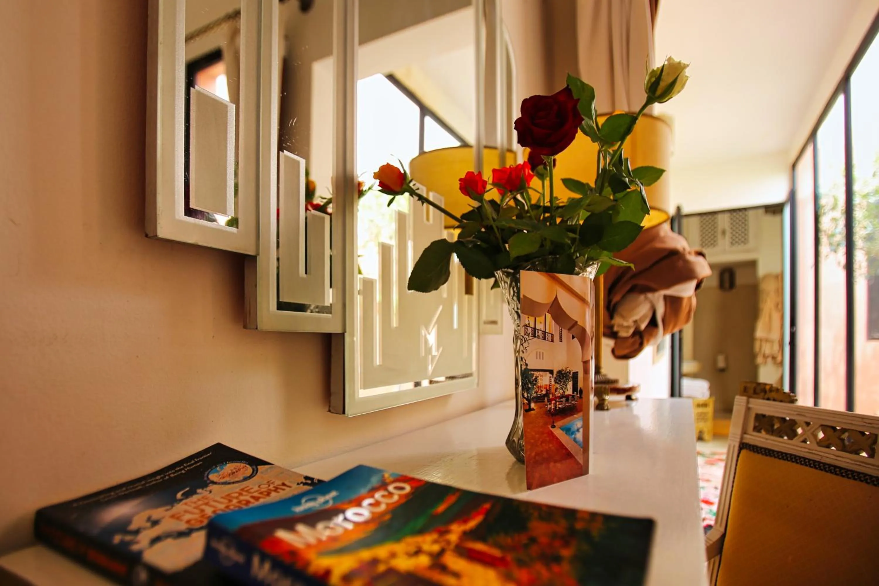 Decorative detail in Riad du Ciel Marrakech