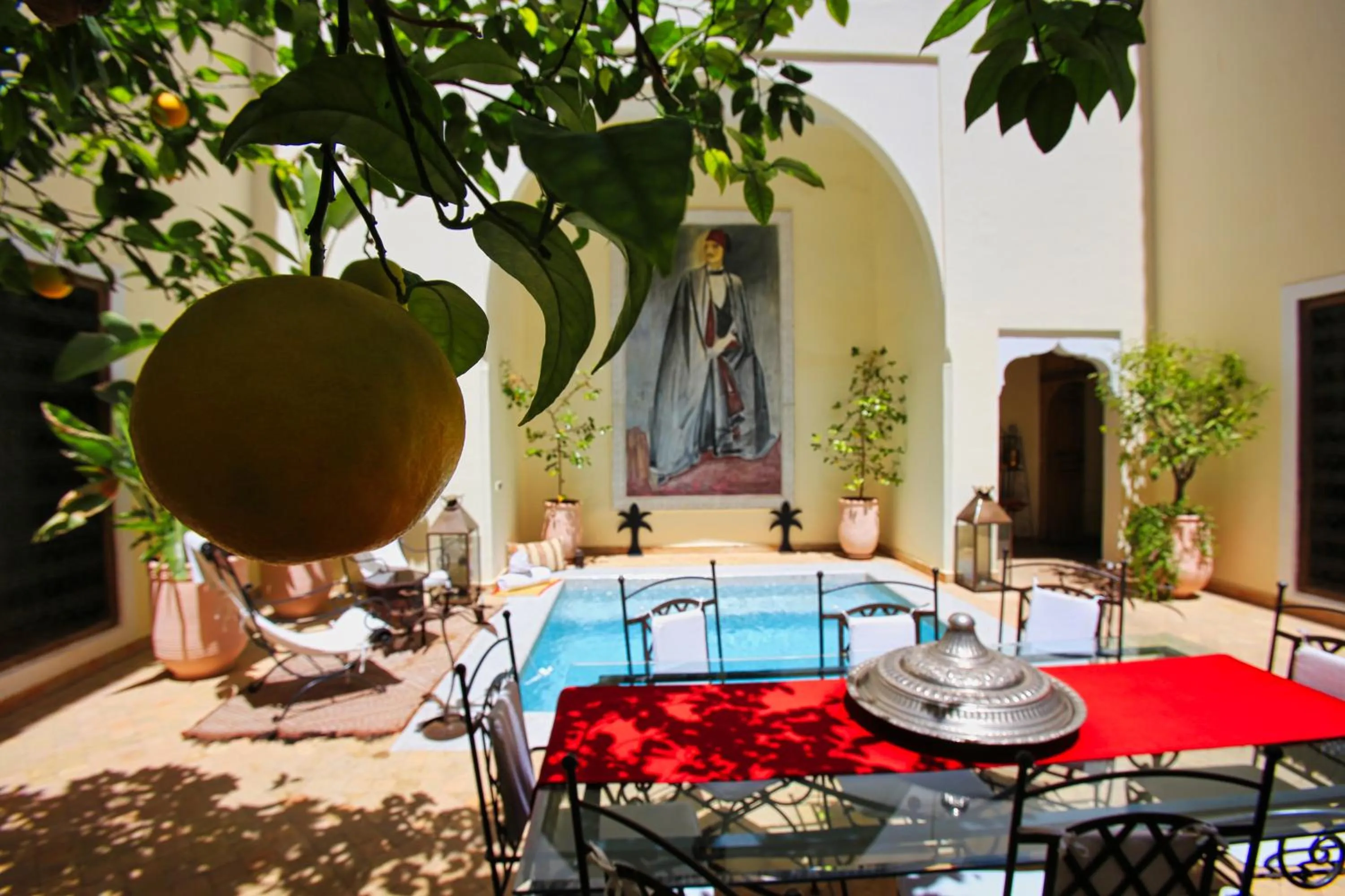 View (from property/room) in Riad du Ciel Marrakech