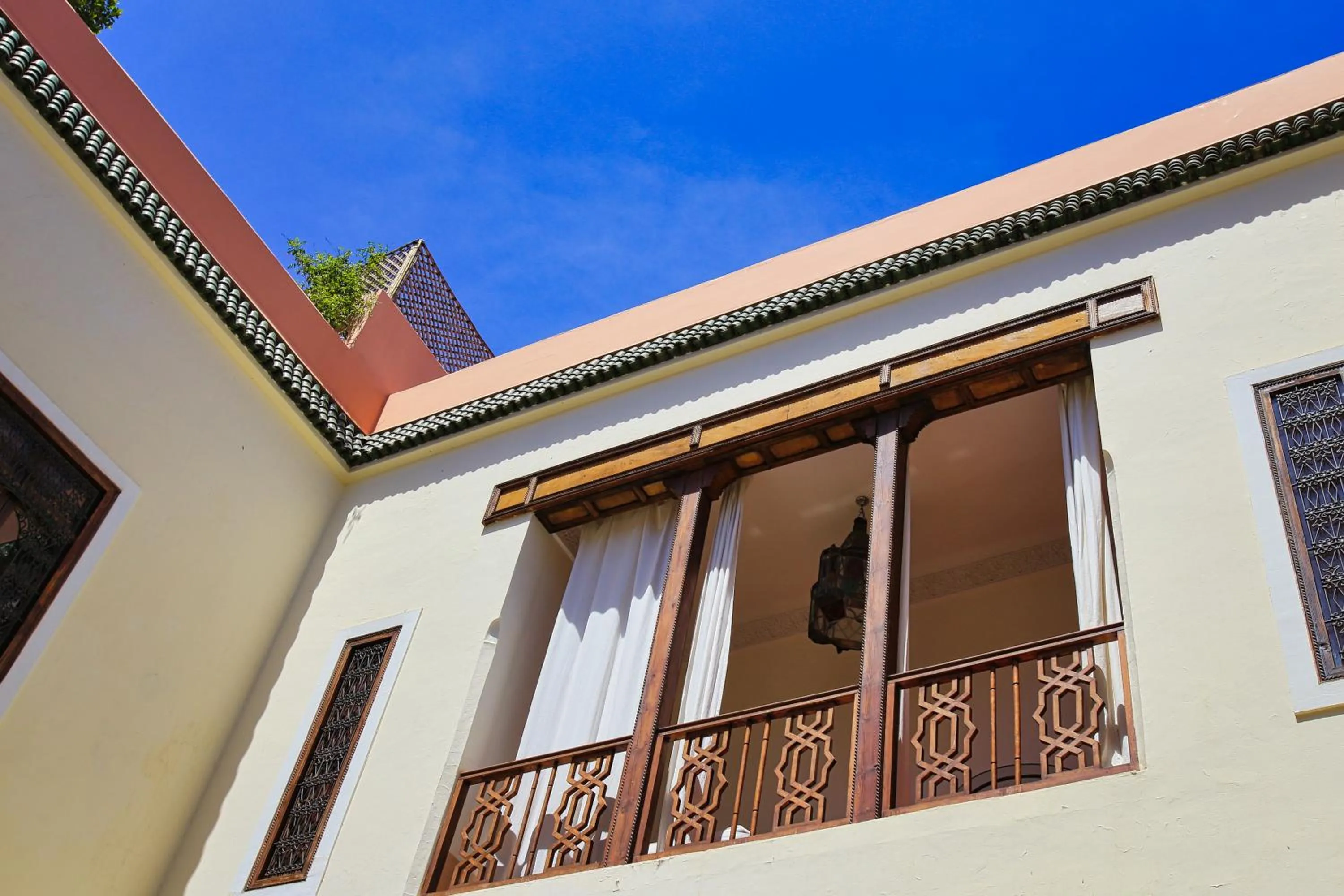 Decorative detail in Riad du Ciel Marrakech