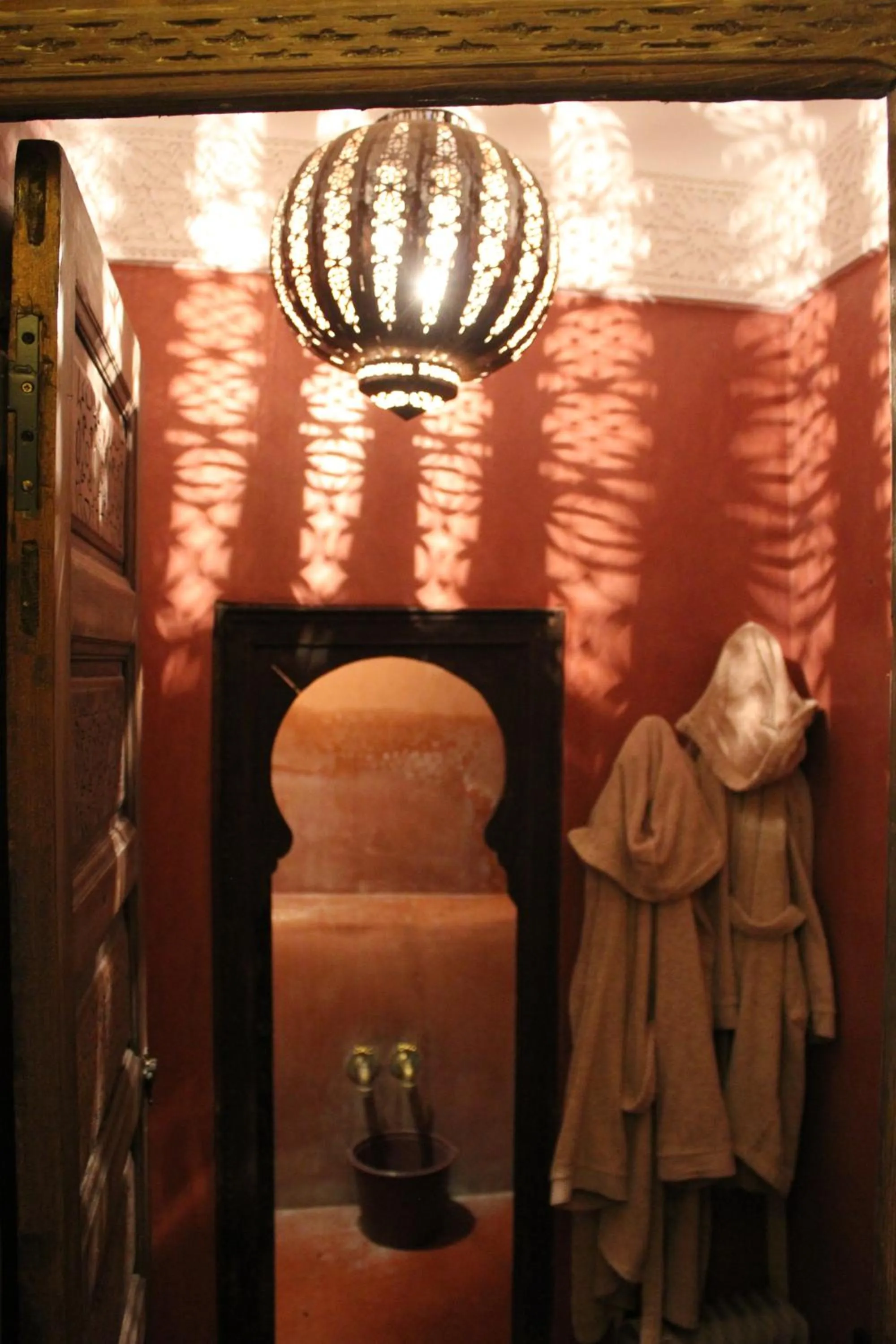 Steam room in Riad du Ciel Marrakech