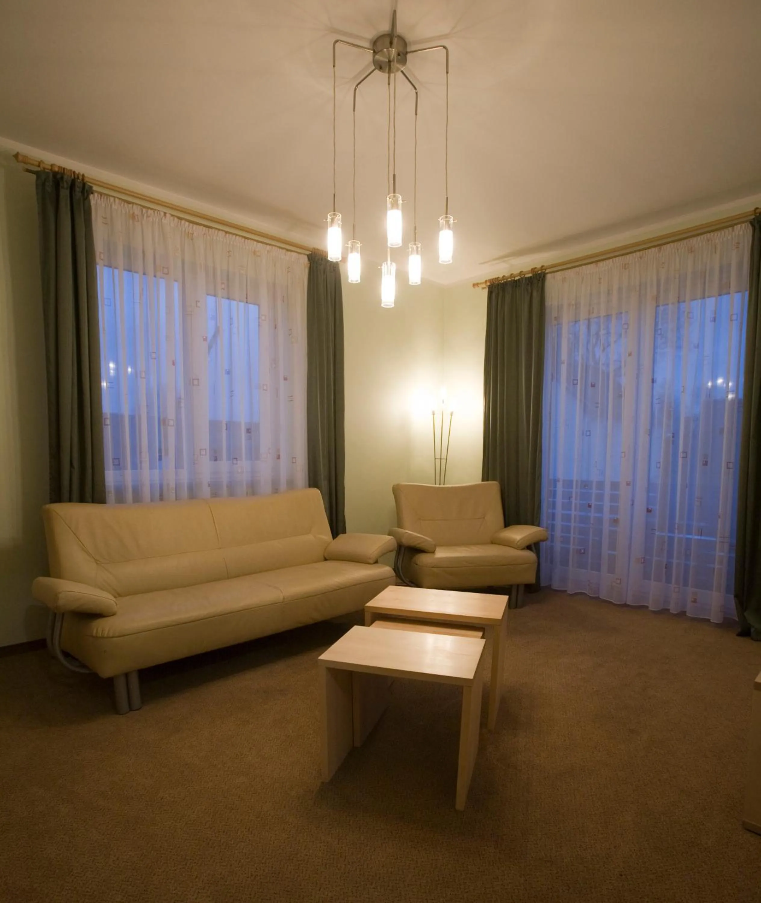 Seating area in Tukuma Ledus Halle