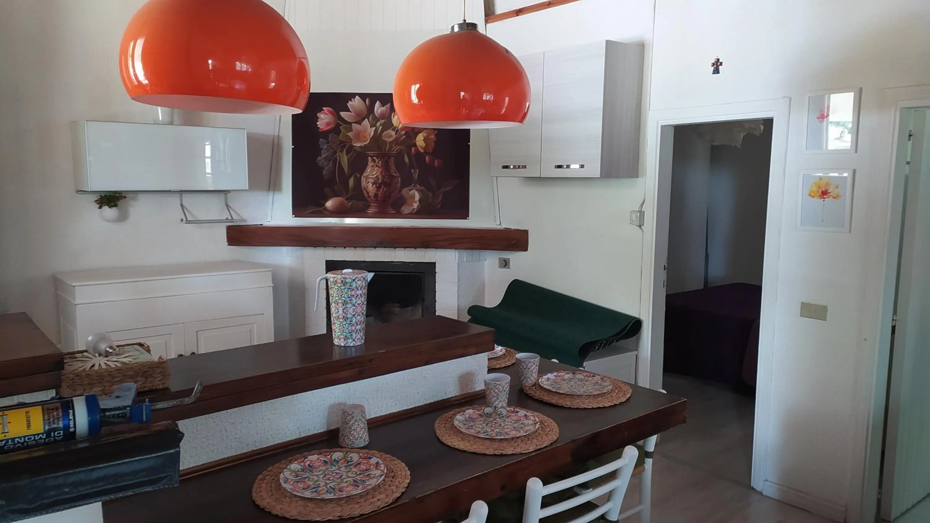 Kitchen or kitchenette in Villa Gioia Civita