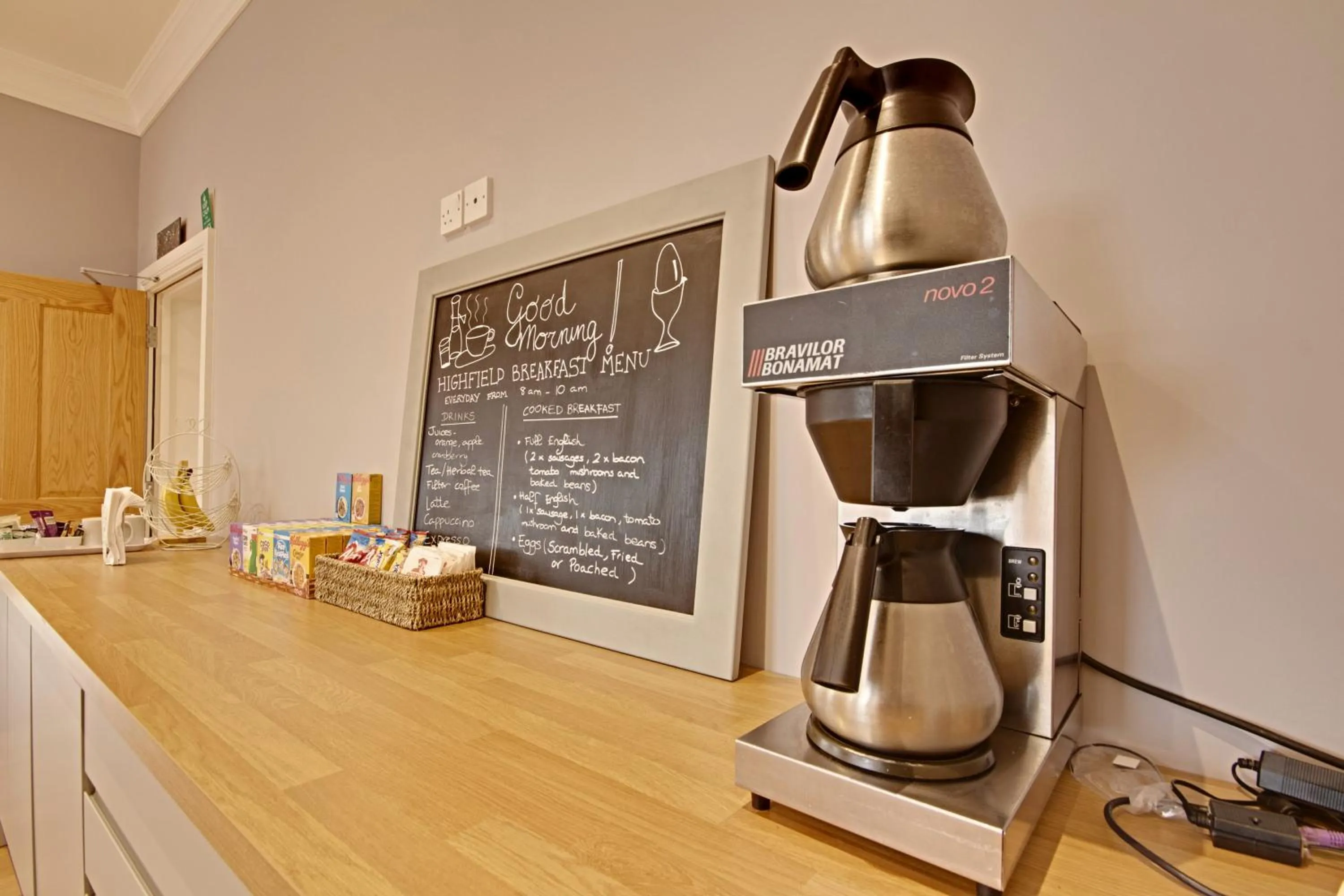 Dining area in Highfield Bed & Breakfast