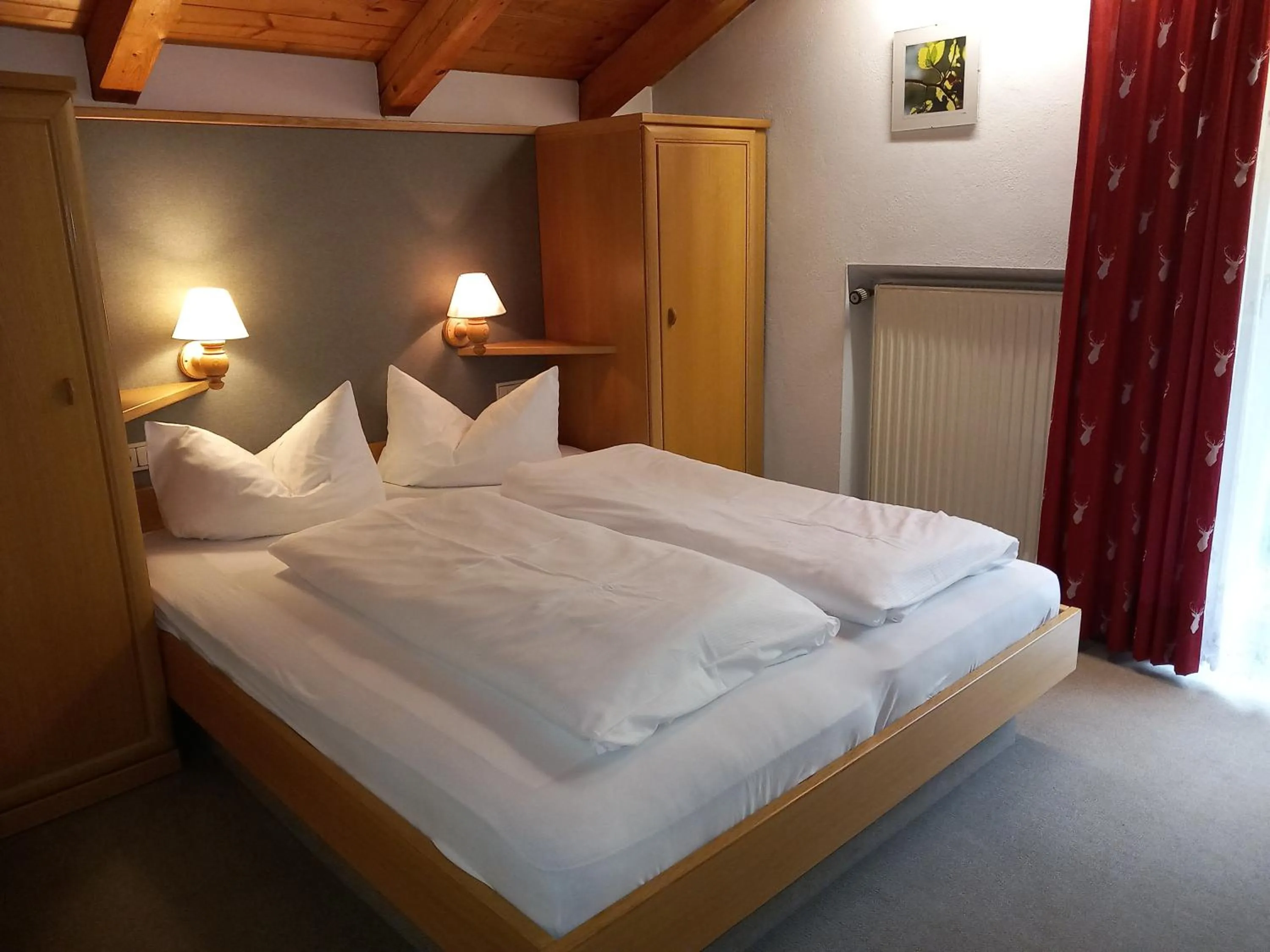 Bedroom, Bed in Residence Alpenrose