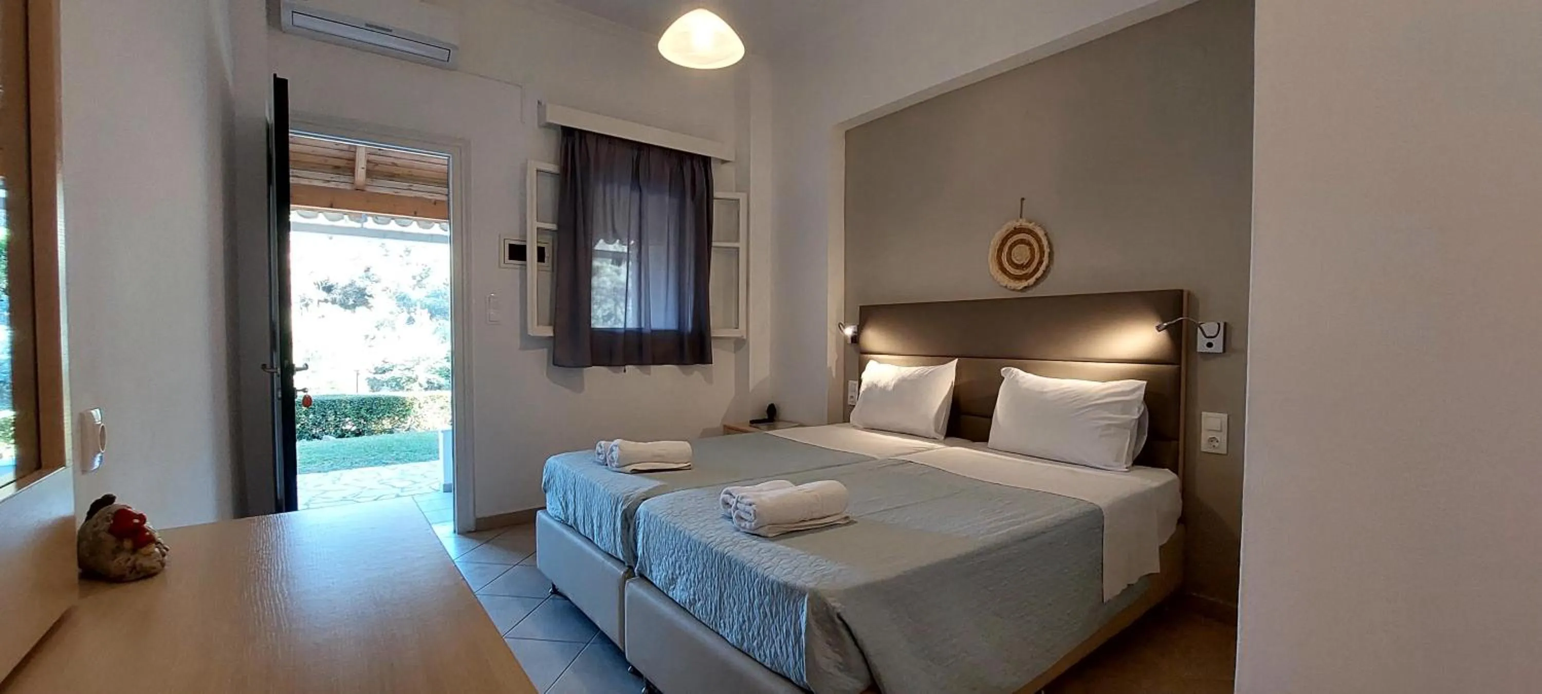 Bed in Anemona Studios