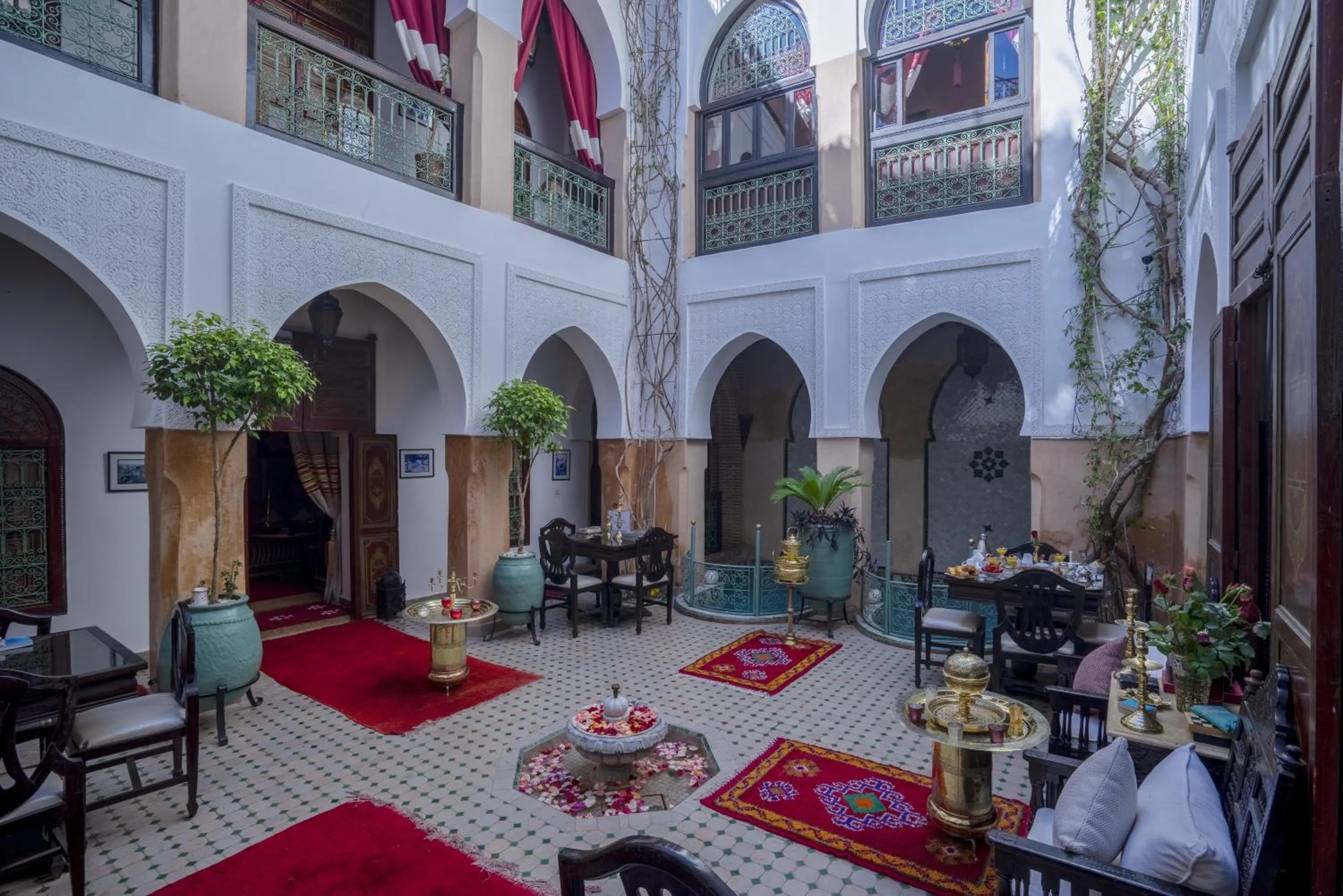 Patio in Riad Anabel
