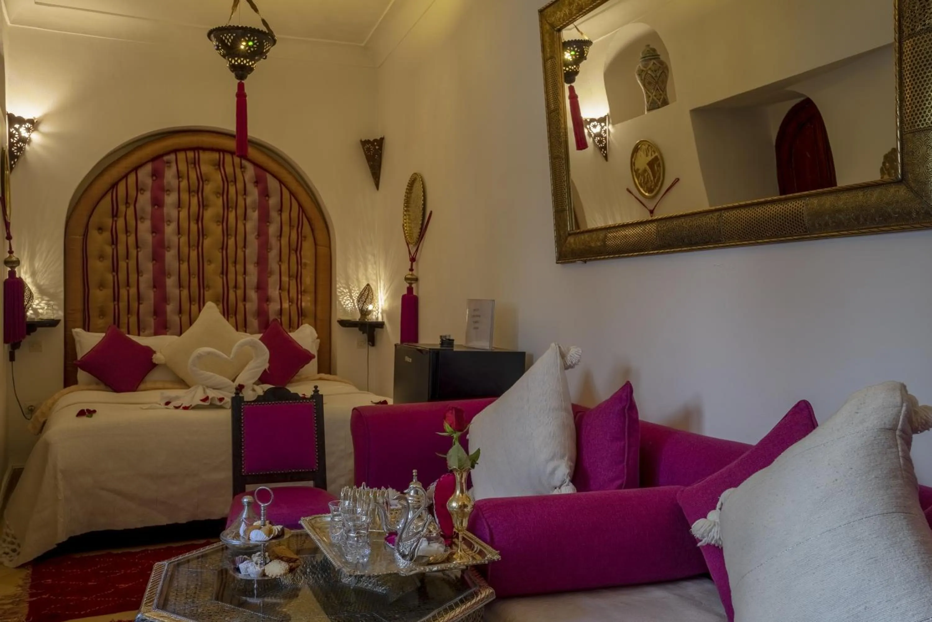 Bedroom, Bed in Riad Anabel