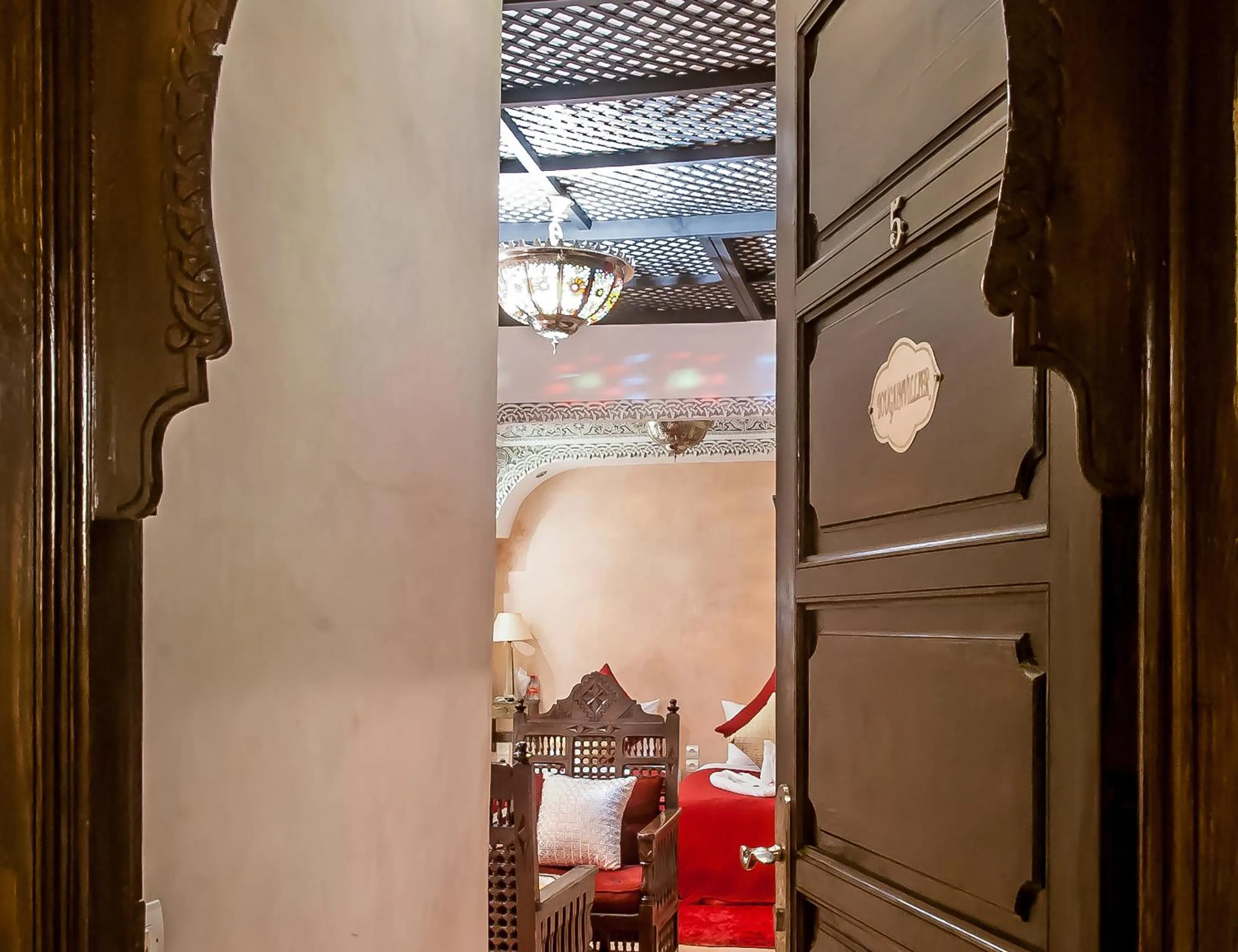 Bedroom in Riad Anabel