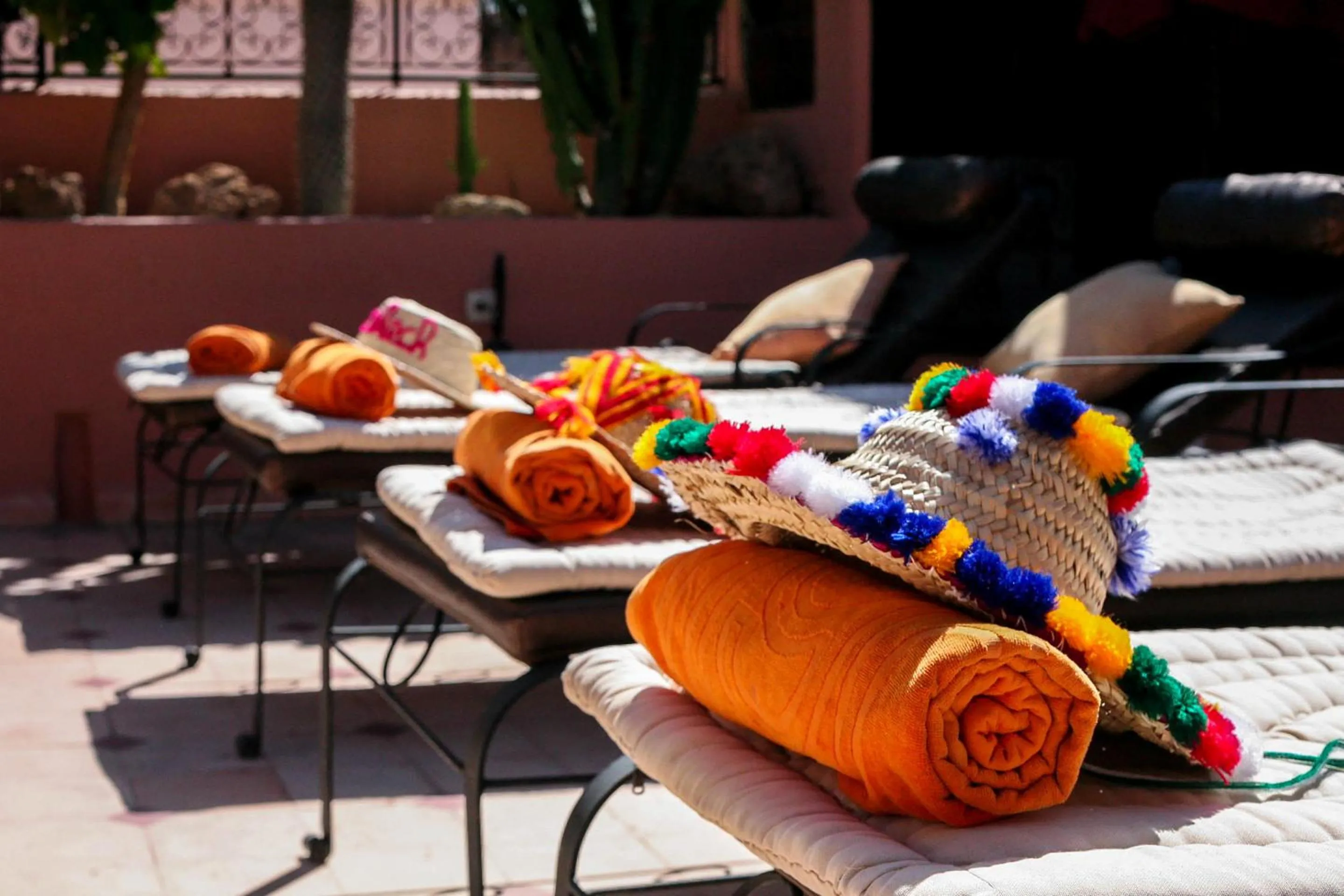 Balcony/Terrace in Riad Anabel