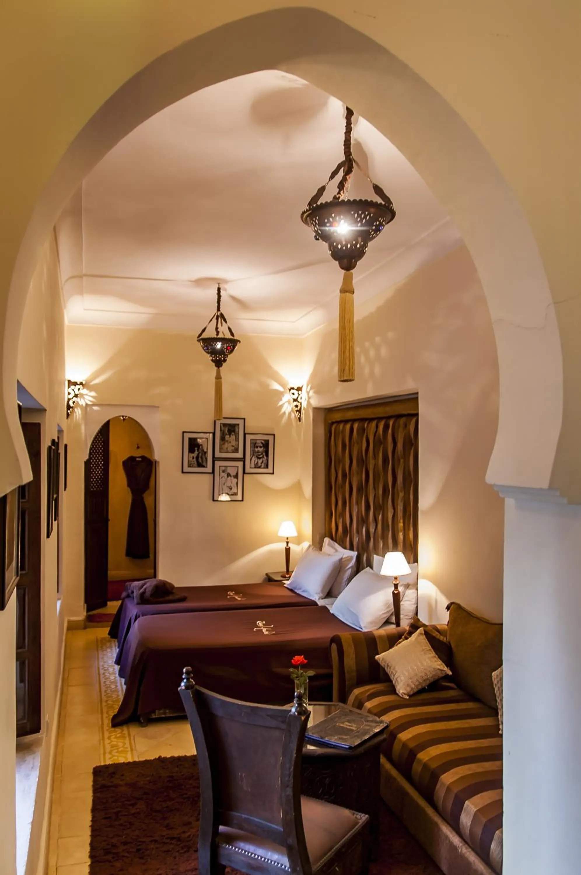 Bedroom, Bed in Riad Anabel