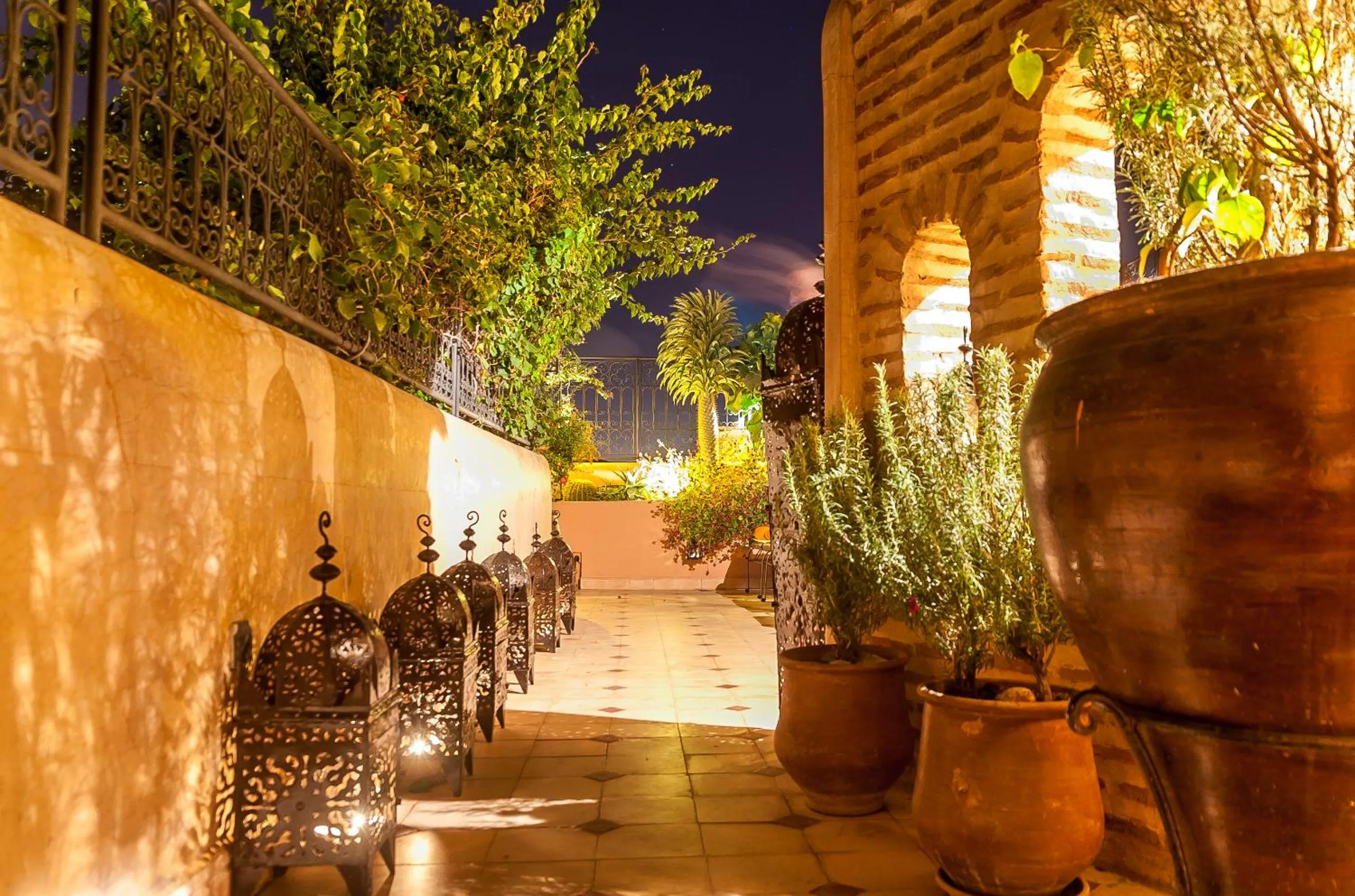 Balcony/Terrace in Riad Anabel