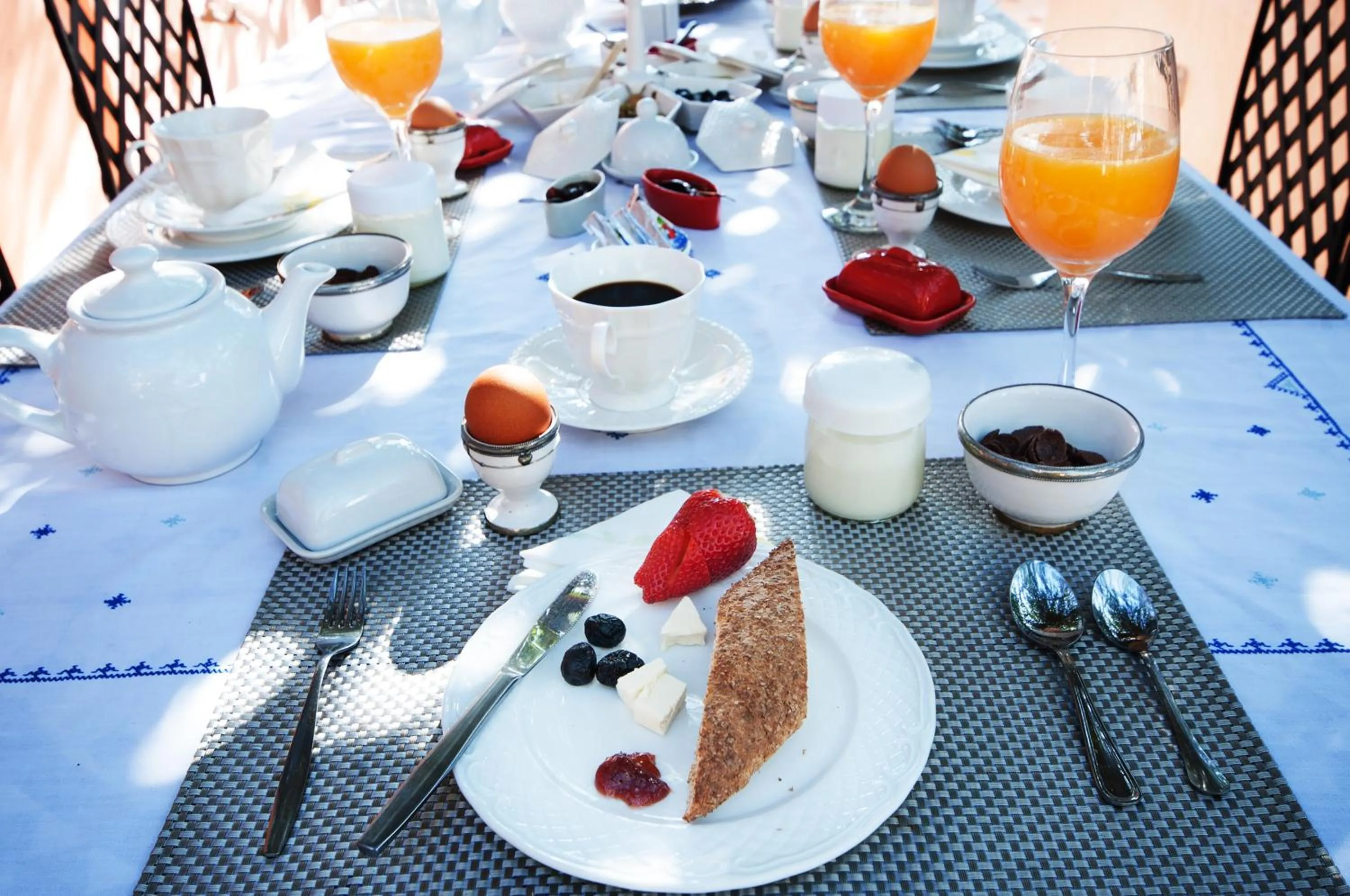 Breakfast in Riad Anabel