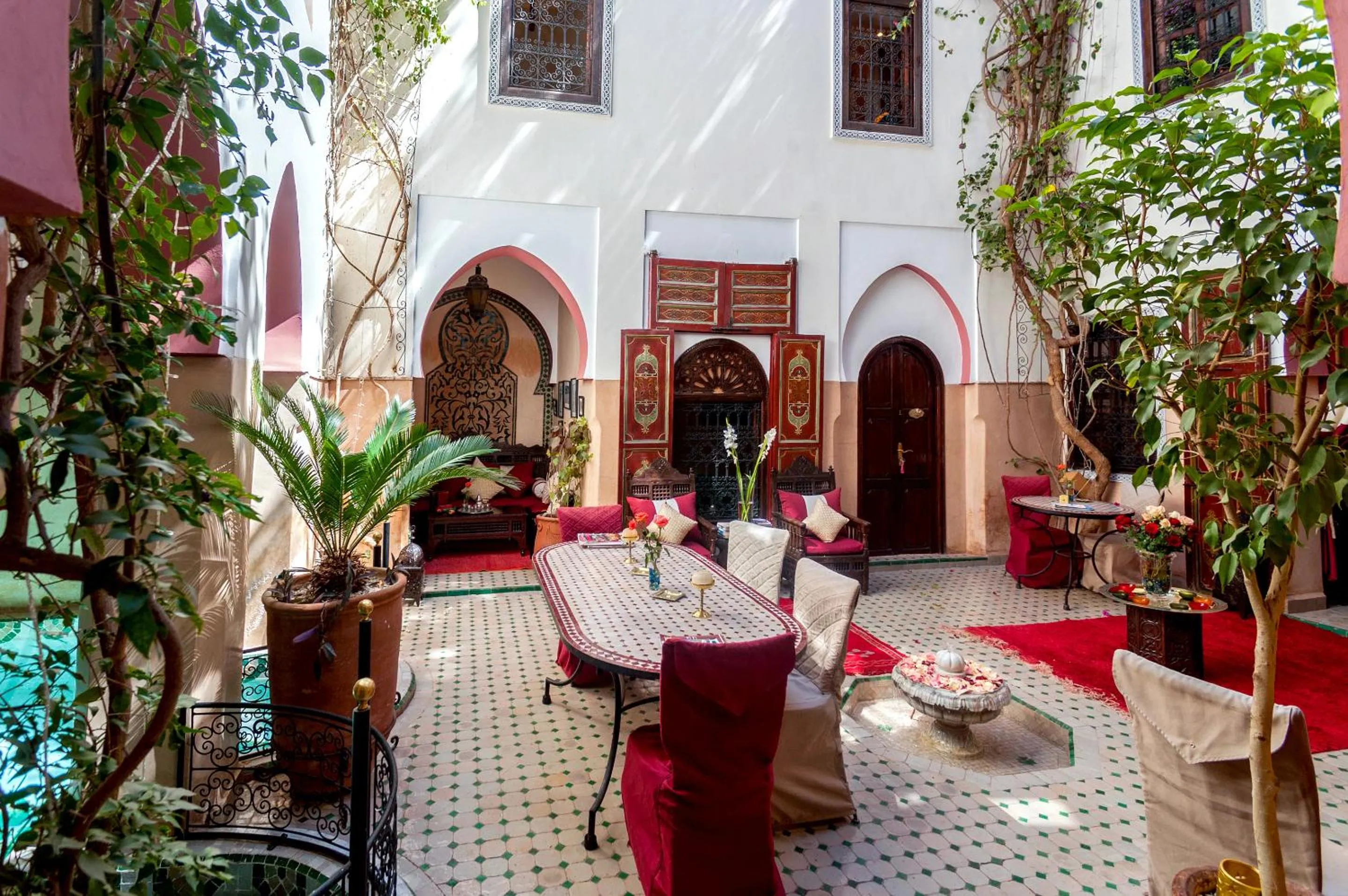Patio in Riad Anabel