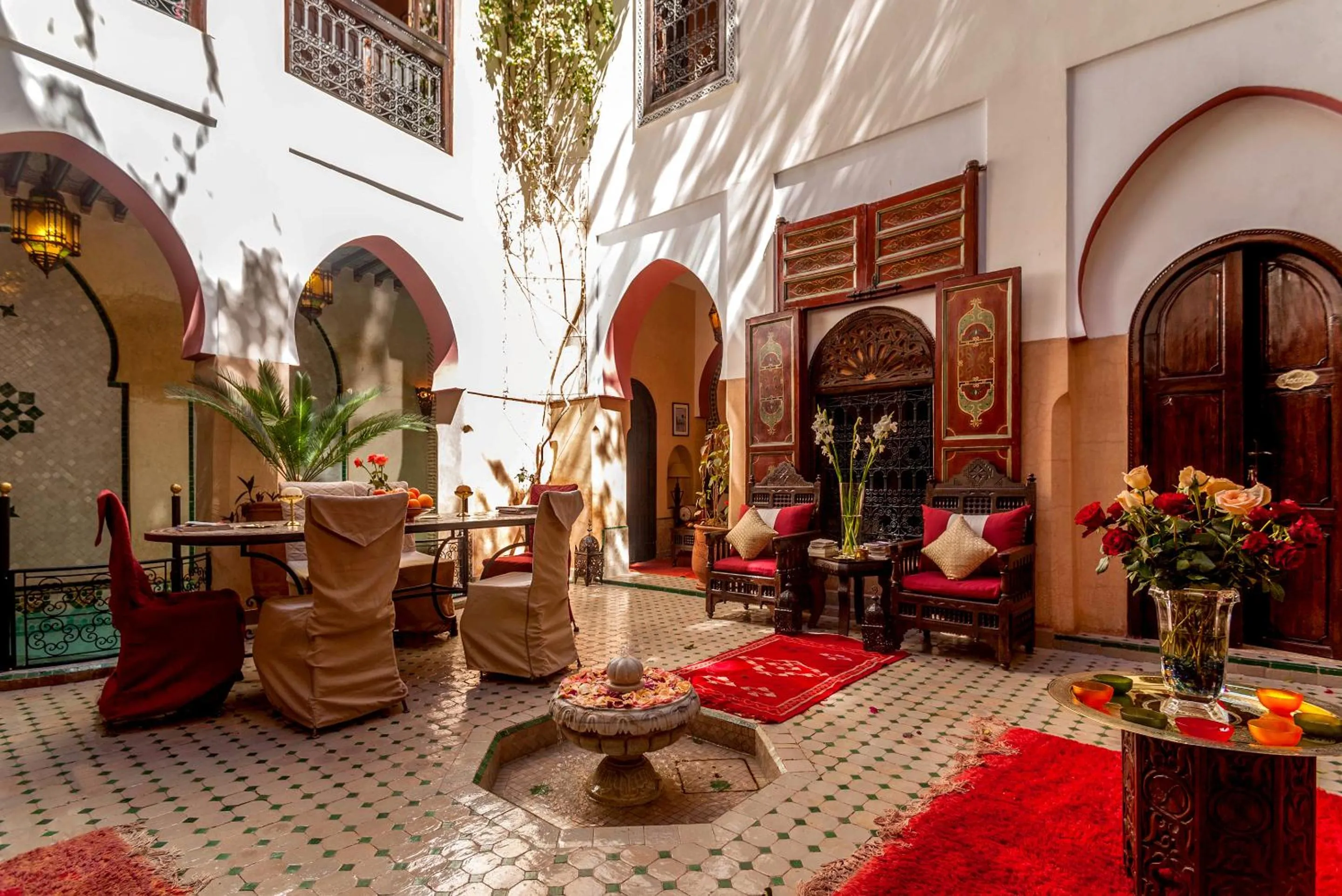Balcony/Terrace in Riad Anabel