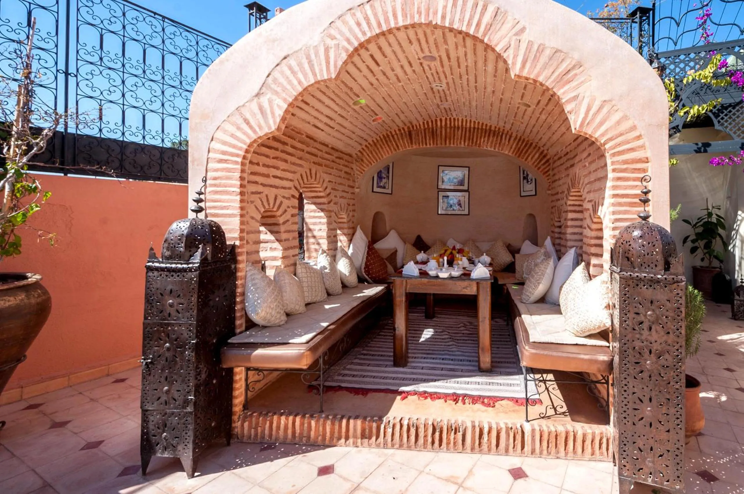 Patio in Riad Anabel