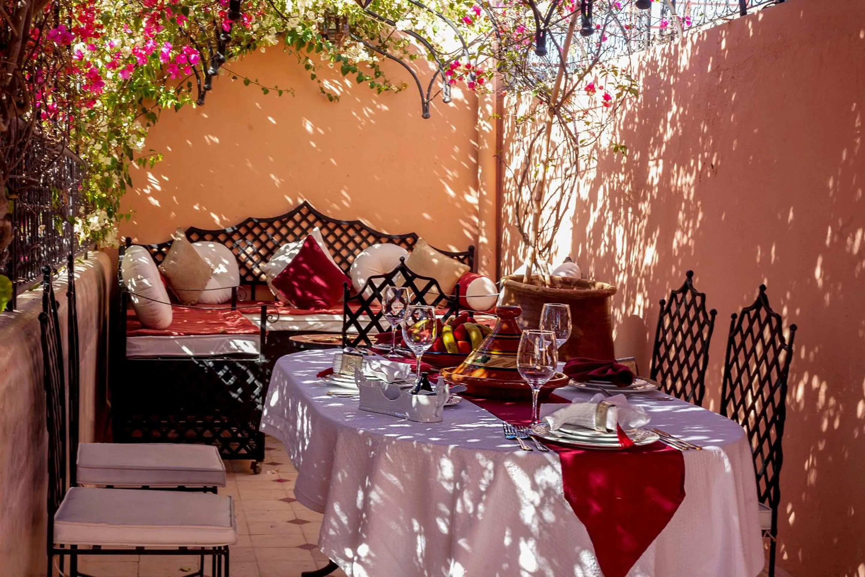 Balcony/Terrace in Riad Anabel
