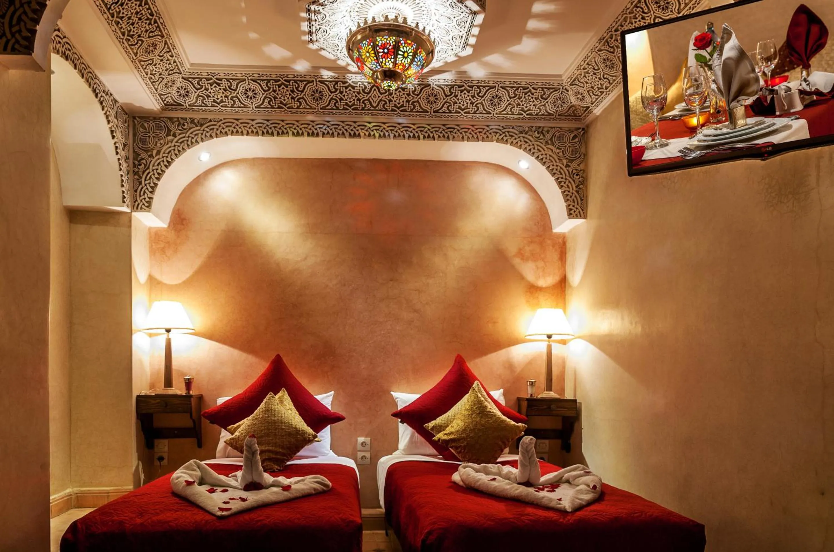 Bedroom, Bed in Riad Anabel