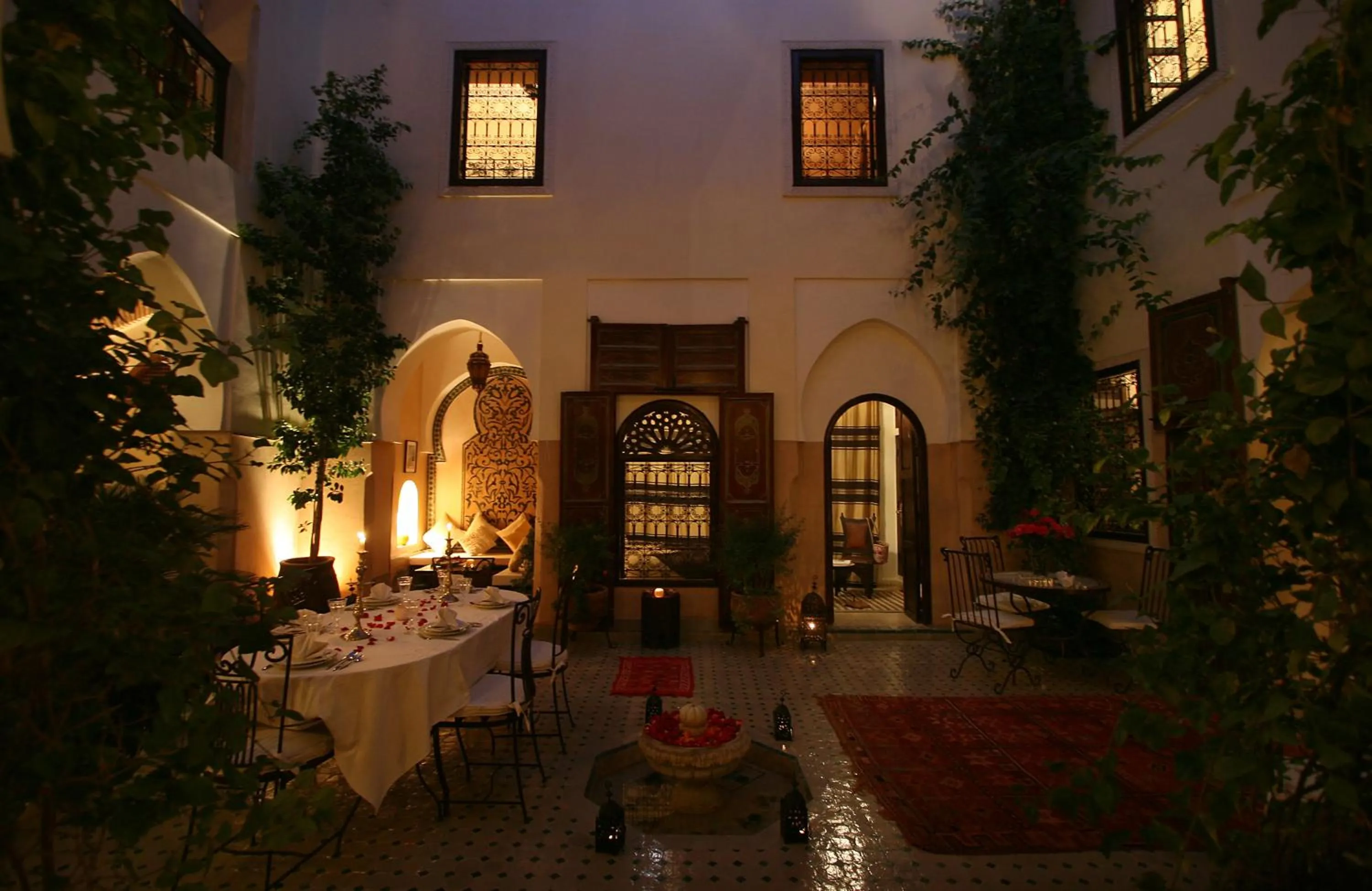 Dinner in Riad Anabel
