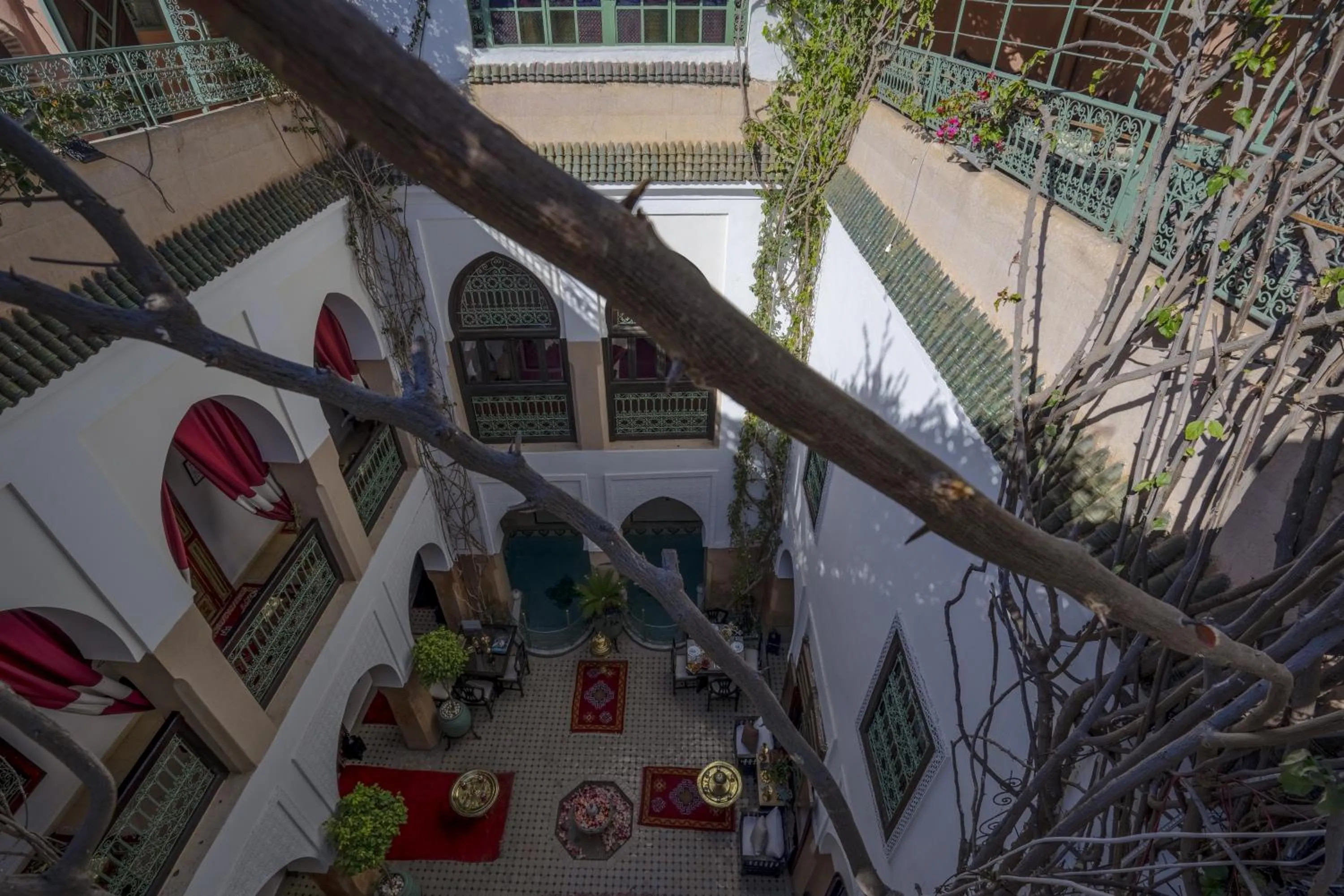 Patio in Riad Anabel