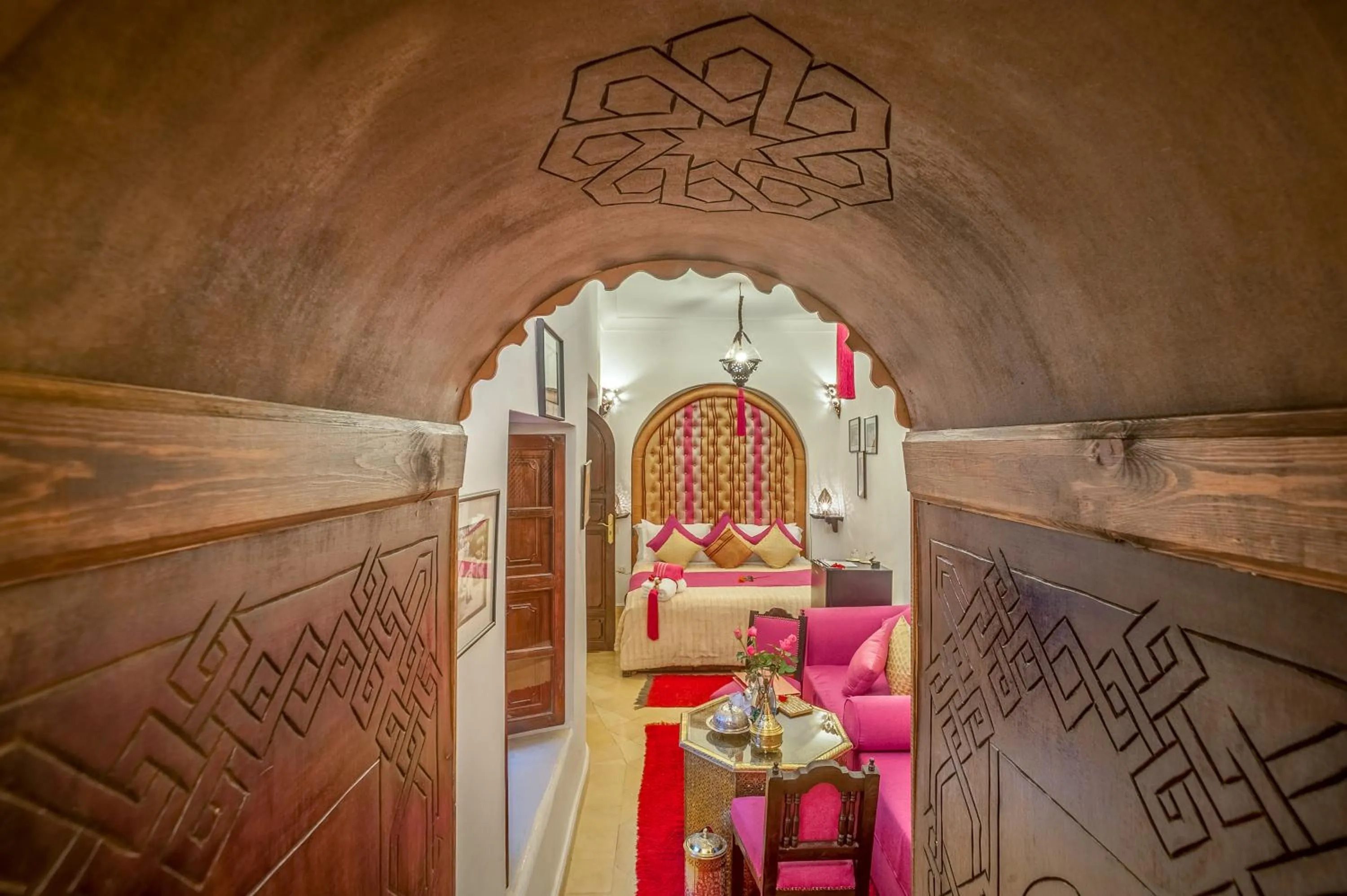 Decorative detail in Riad Anabel