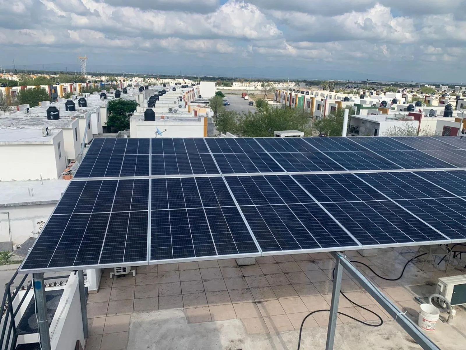 City view in Suites Apodaca