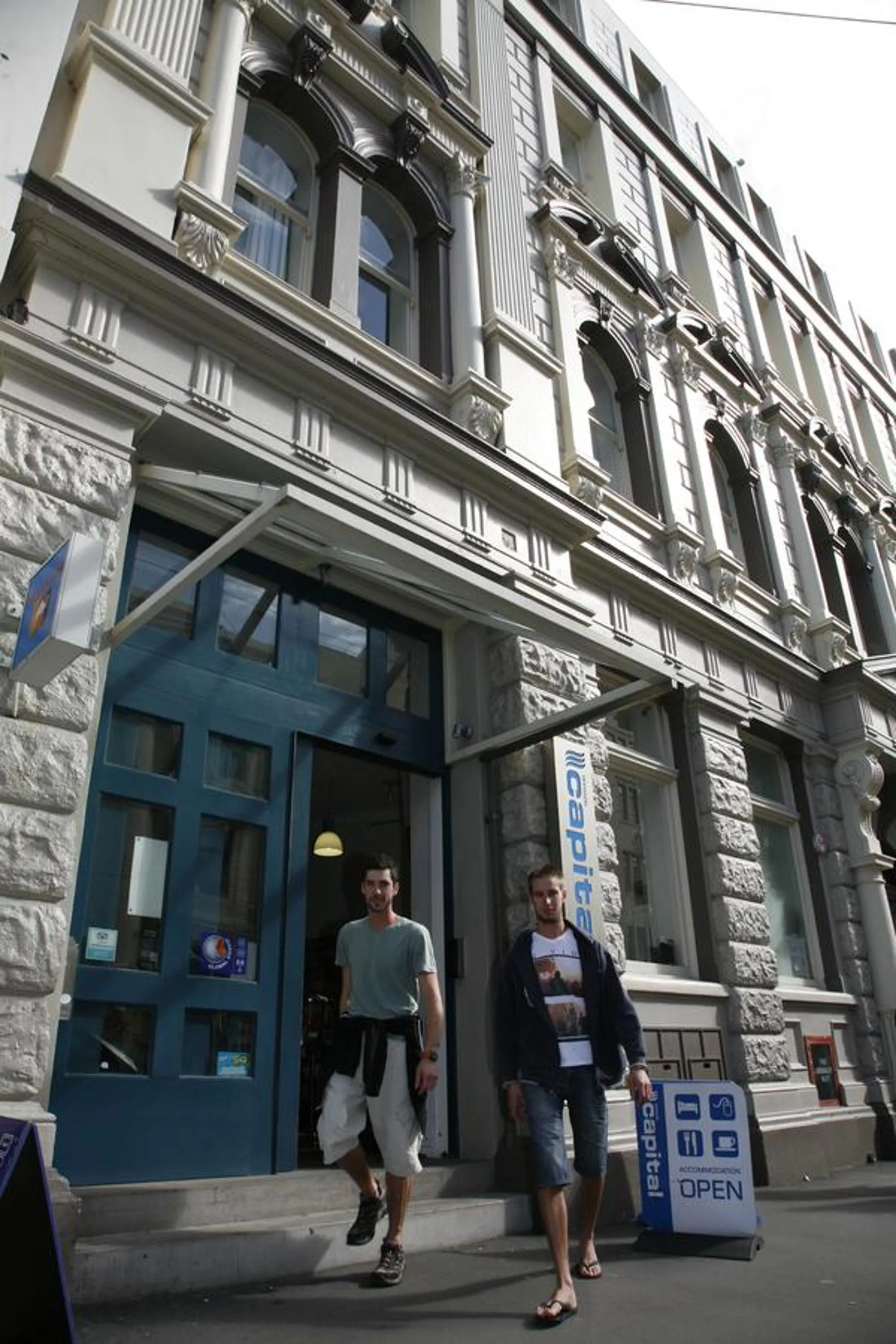 Facade/entrance in Nomads Capital Backpackers - Wellington