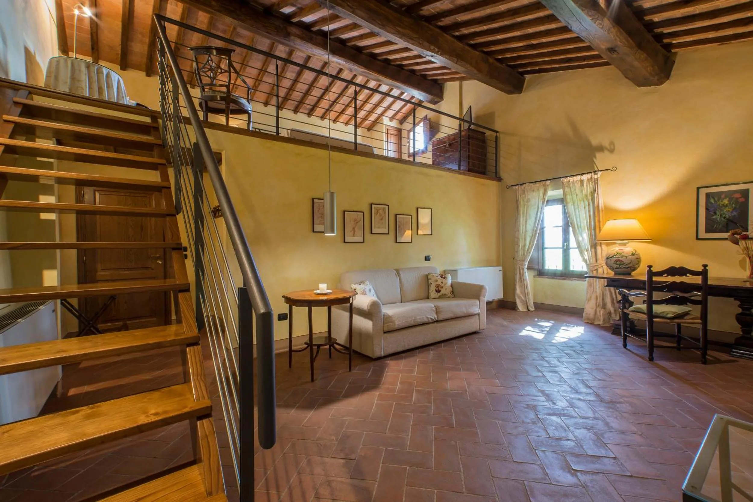 Photo of the whole room in Il Nido di Gabbiano