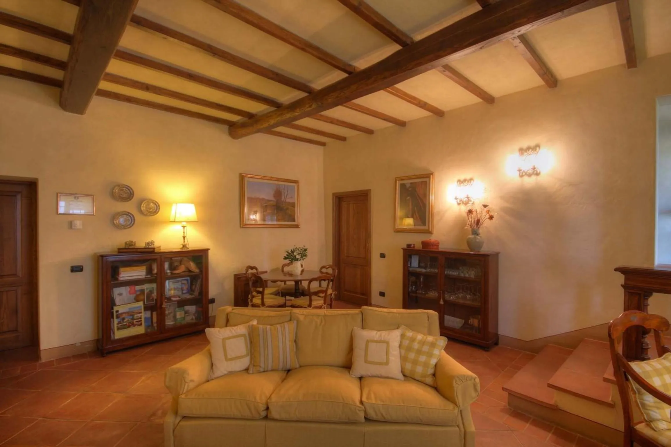 Living room in Il Nido di Gabbiano