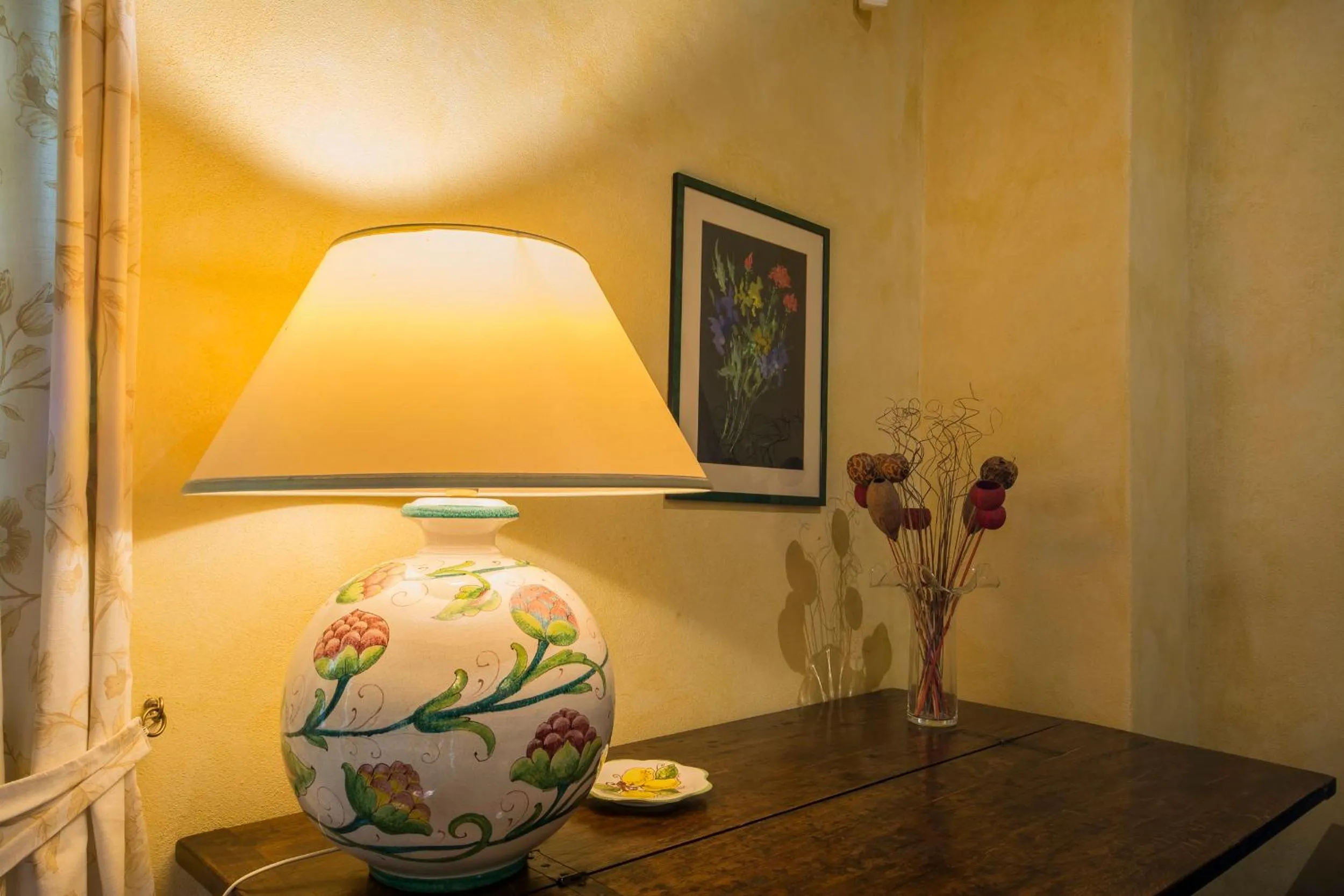 Decorative detail in Il Nido di Gabbiano