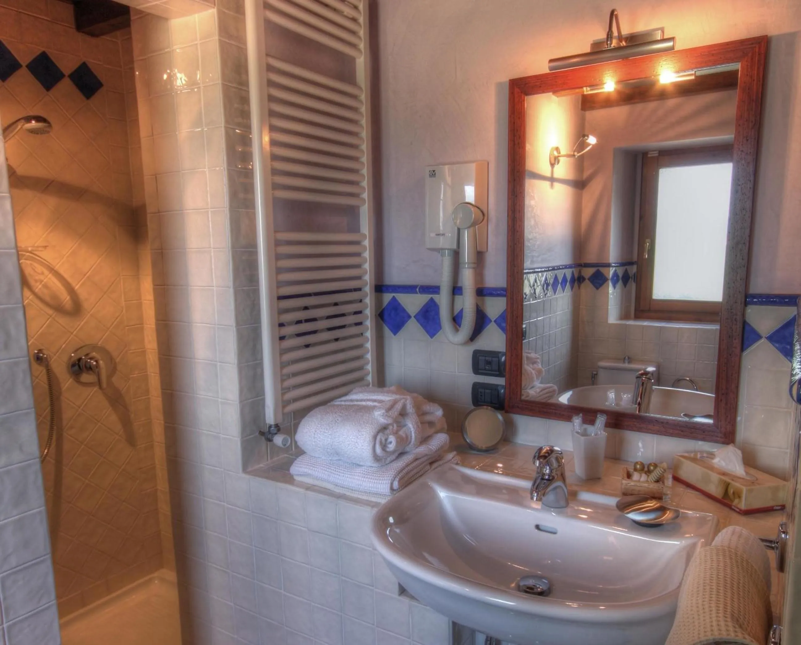 Bathroom in Il Nido di Gabbiano