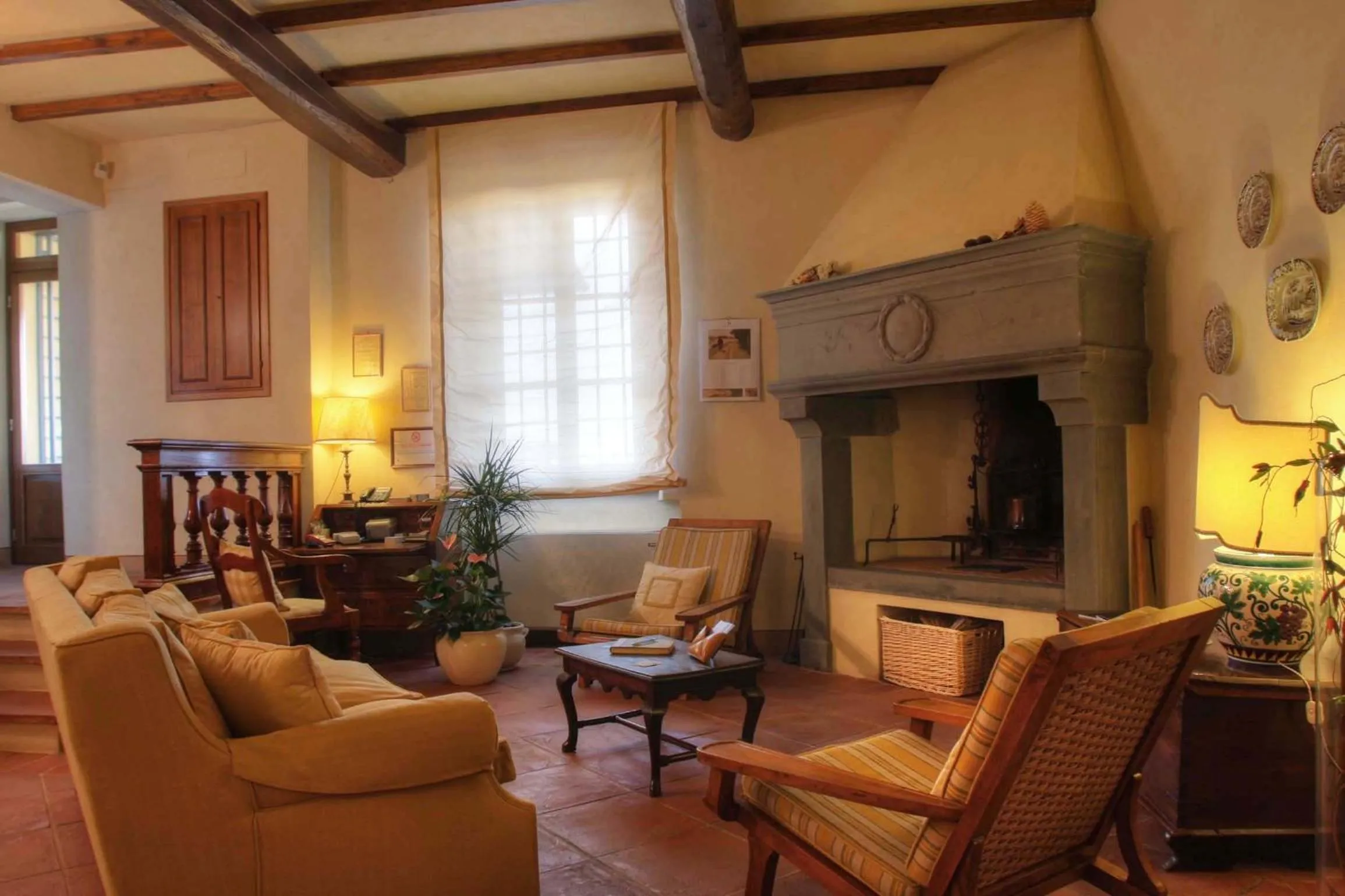 Living room in Il Nido di Gabbiano