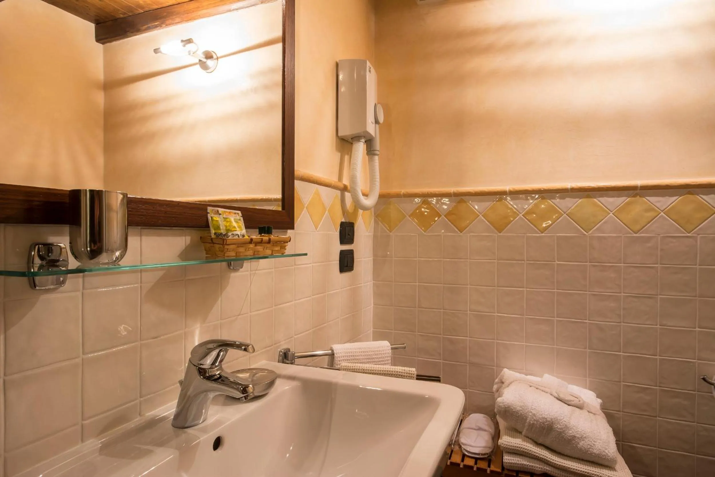 Bathroom in Il Nido di Gabbiano