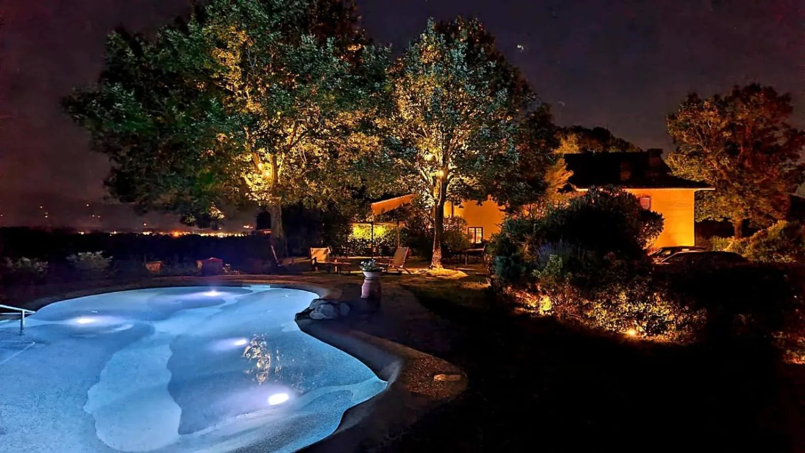 Swimming pool in Il Nido di Gabbiano