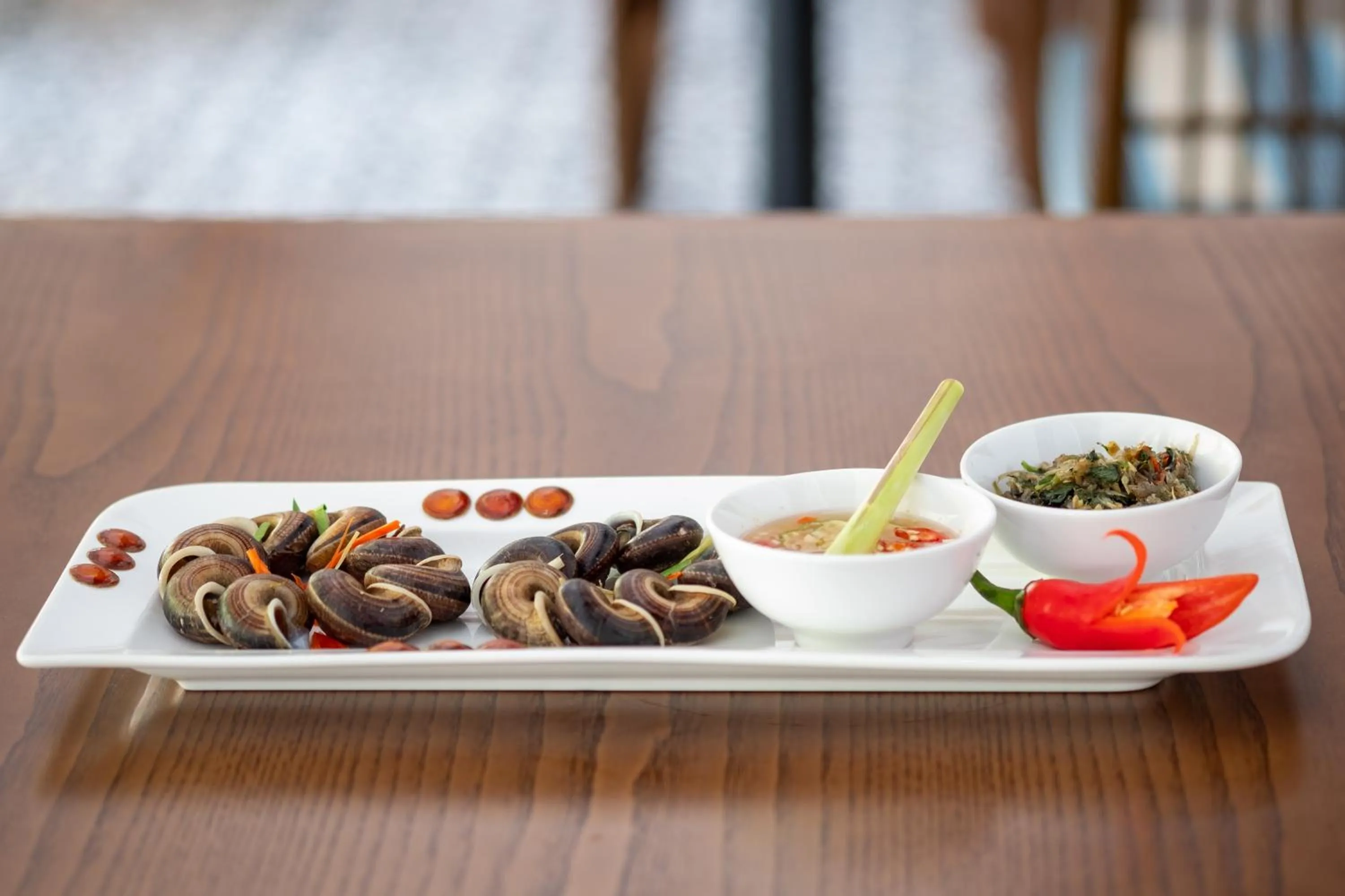 Food and drinks in Mai Chau Mountain View Resort