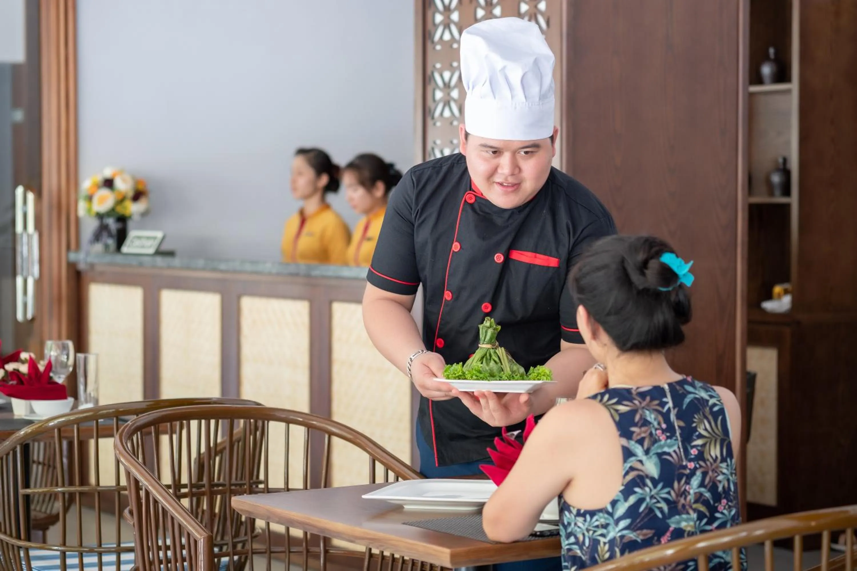 Restaurant/places to eat in Mai Chau Mountain View Resort