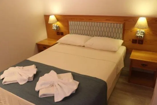 Bed in Yelken Hotel Akyaka