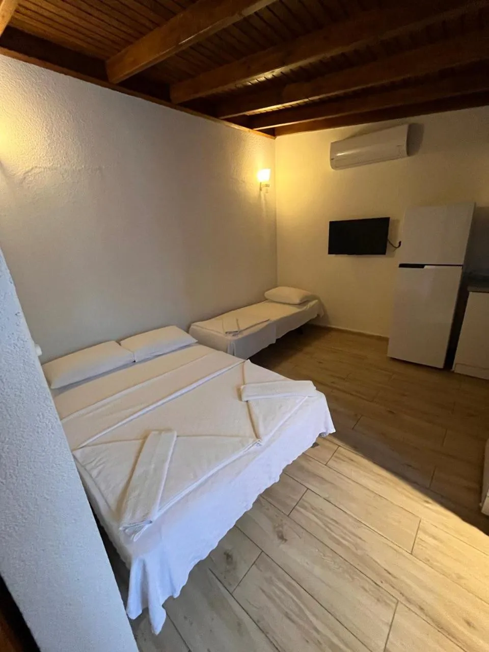 Bed in Yelken Hotel Akyaka