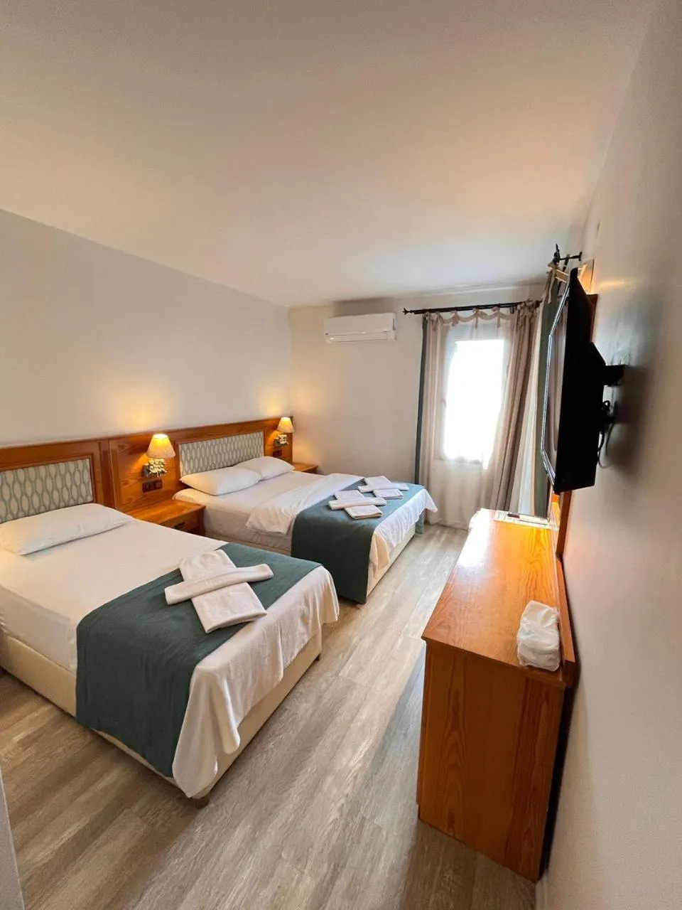 Bed in Yelken Hotel Akyaka