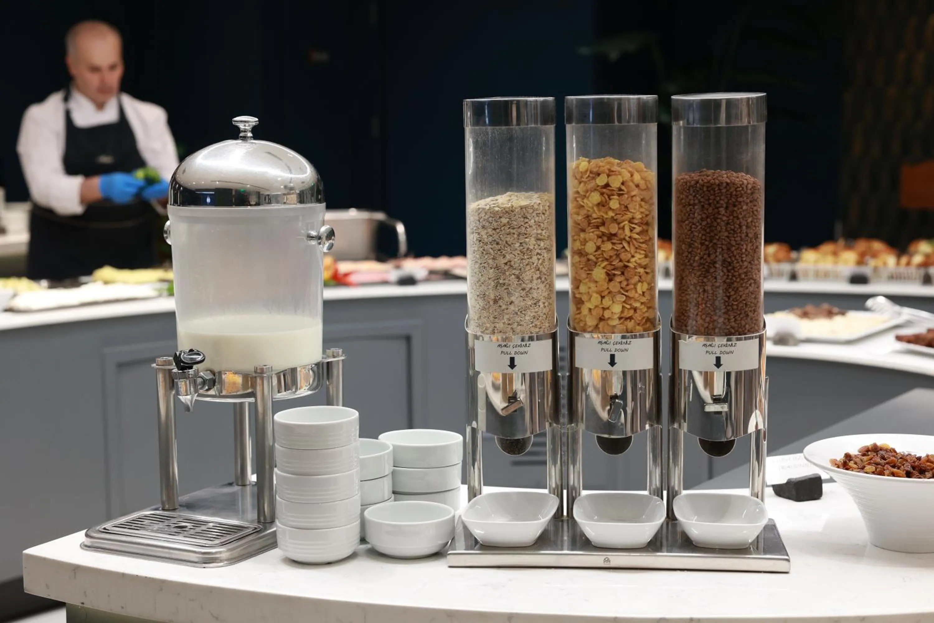 Buffet breakfast in Nova Plaza Crystal Hotel & Spa